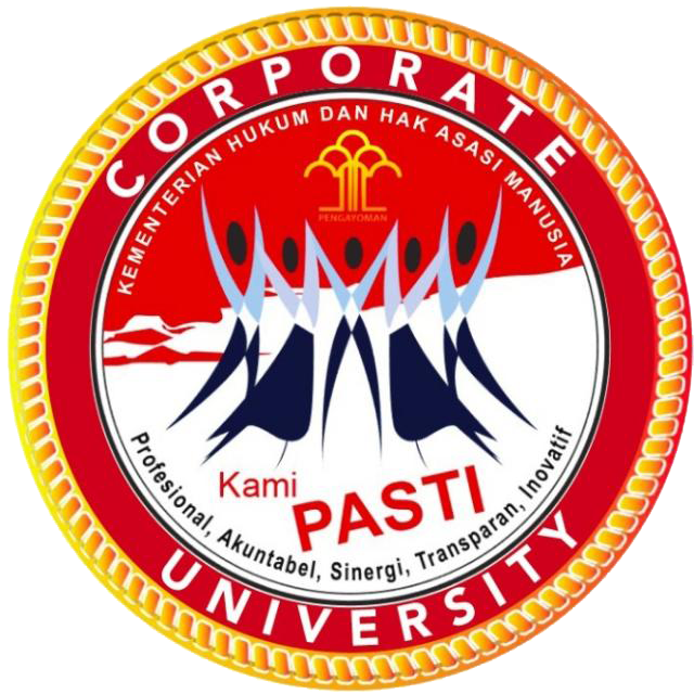 Logo Kementerian Hukum Corporate University
