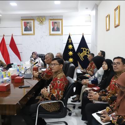 Virtual Pengarahan Menteri Hukum 6