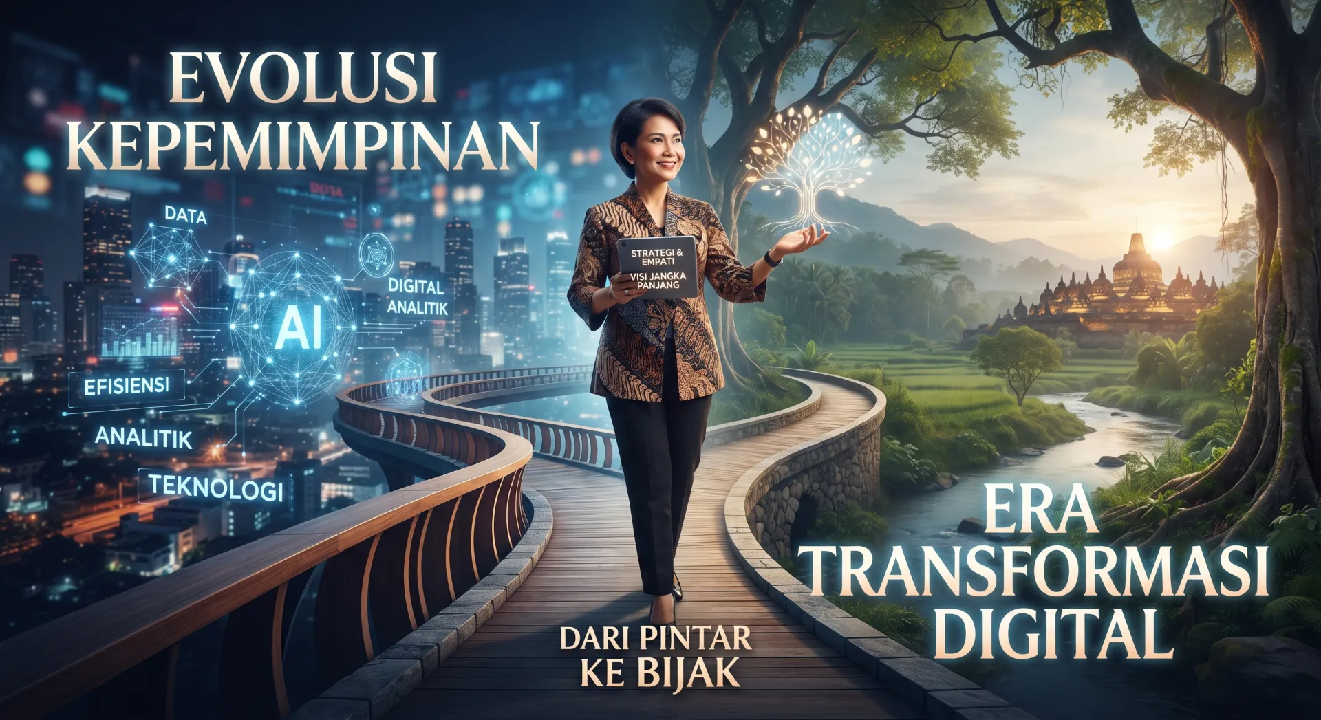 DARI PINTAR KE BIJAK "Evolusi Kepemimpinan di Era Transformasi Digital"