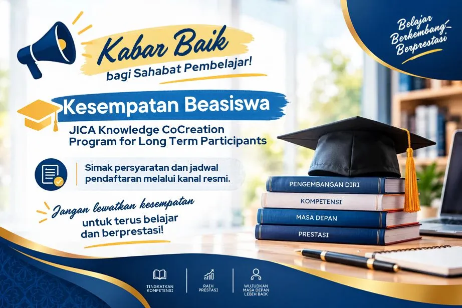 Penawaran Program Beasiswa JICA Knowledge CoCreation Program for Long Term Participants