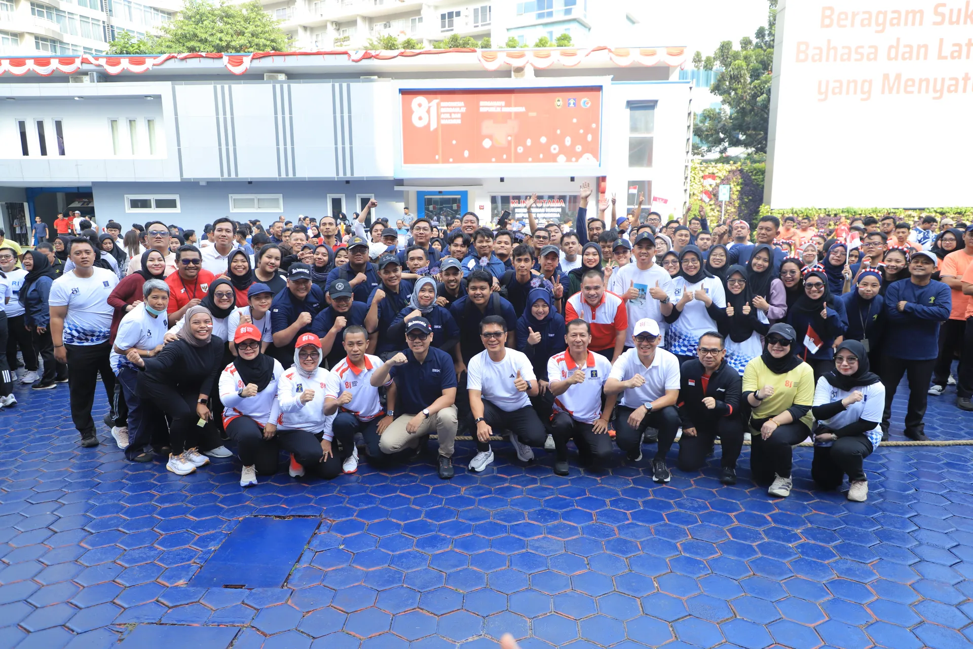 Semarak perayaan HUT ke-81 Kemerdekaan RI