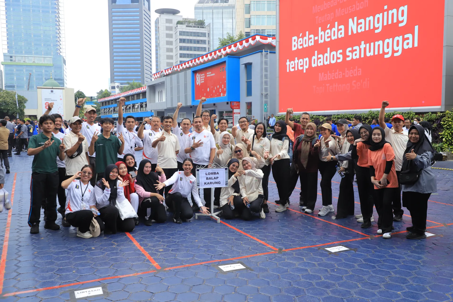 Semarak perayaan HUT ke-81 Kemerdekaan RI