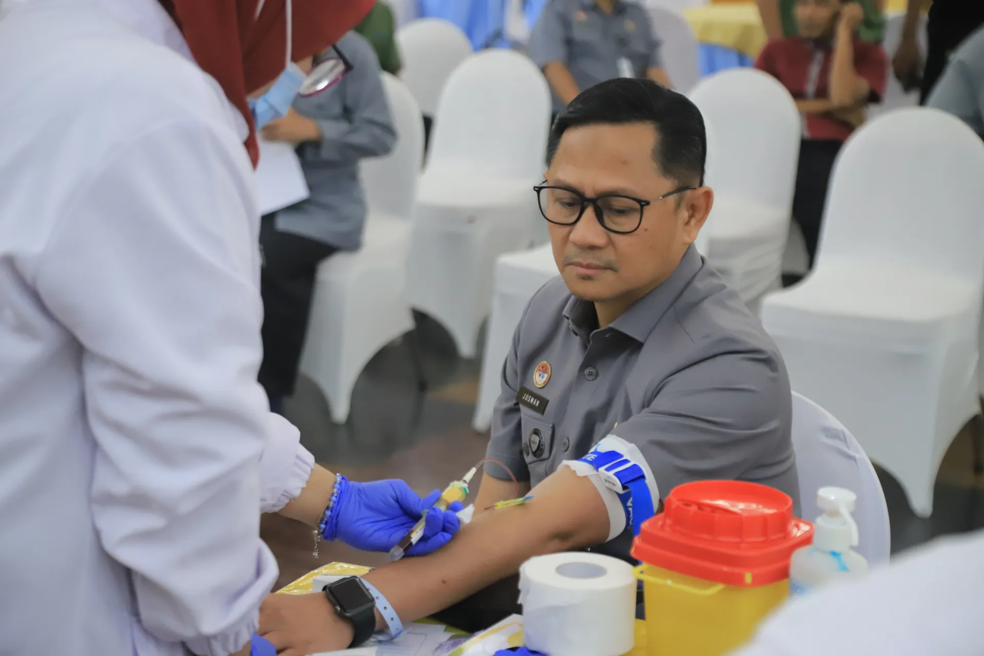 Medical Check-Up (MCU) bagi pegawai BPSDM Hukum