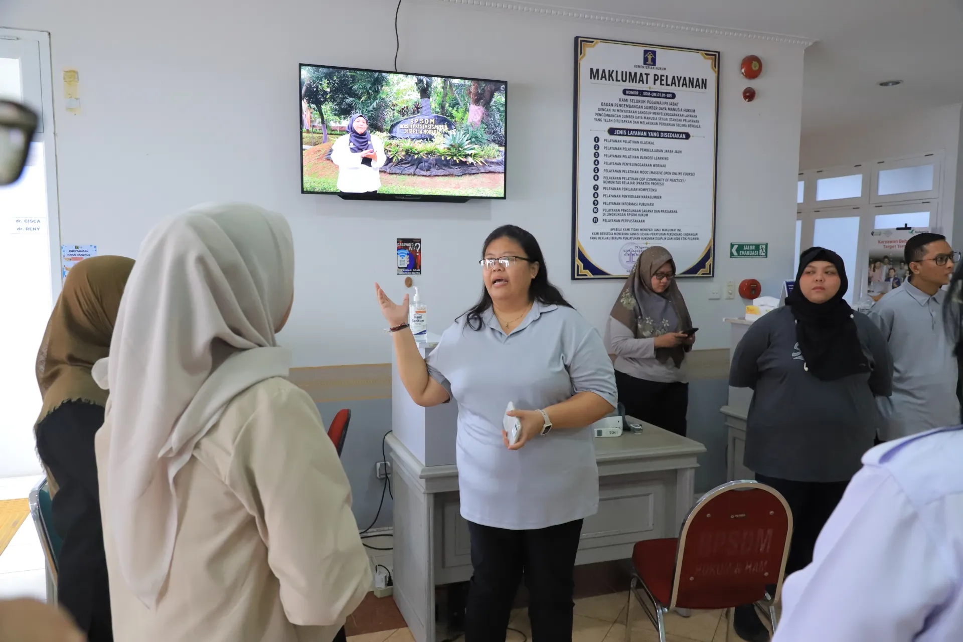 Visitasi Akreditasi Lembaga Pelatihan Oleh LAN