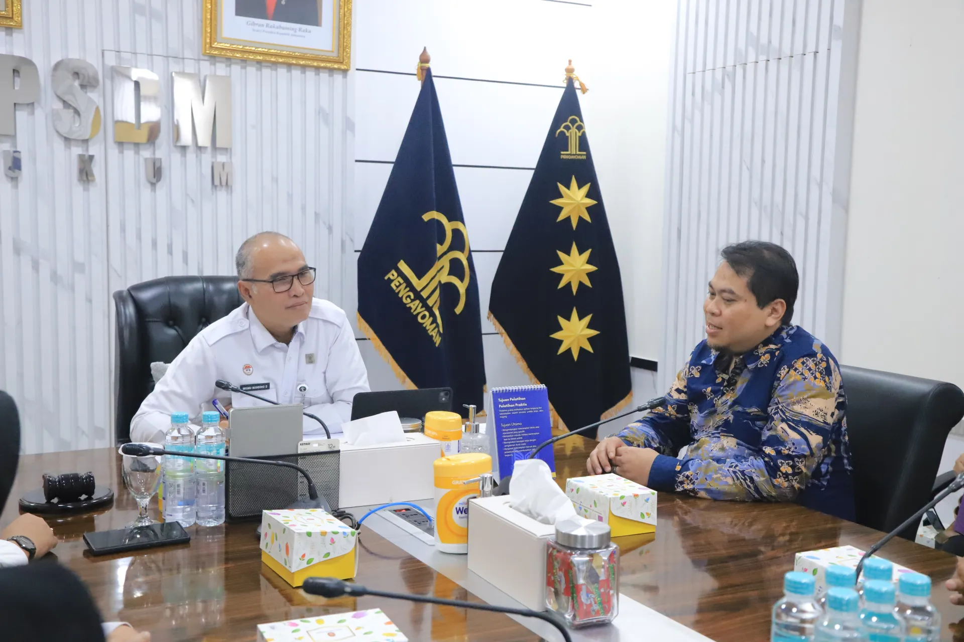 Kerja sama BPSDM Hukum dengan Politeknik Negeri Media Kreatif (Polimedia)