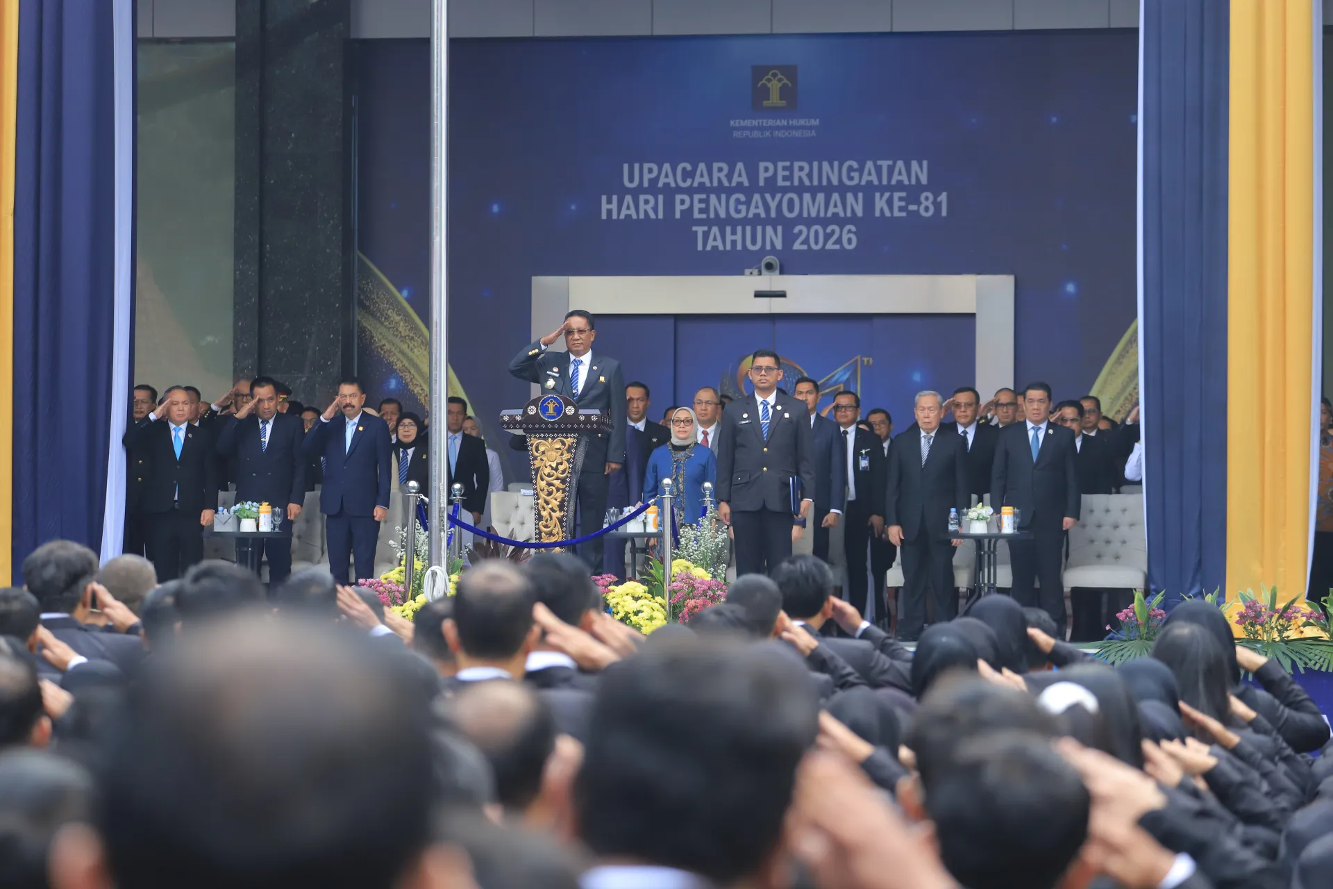 Rangkaian Upacara Peringatan Hari Pengayoman ke-81