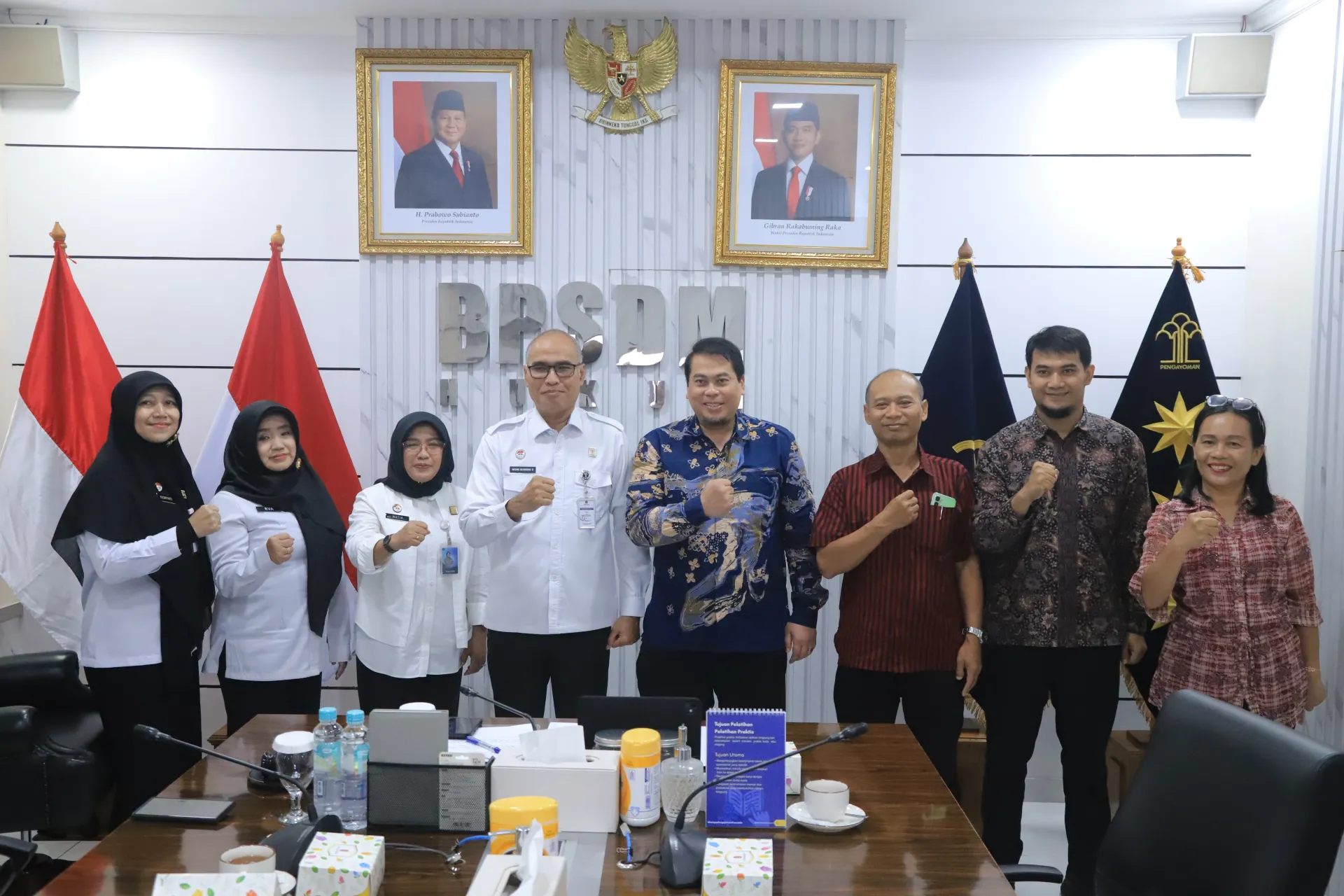 Kerja sama BPSDM Hukum dengan Politeknik Negeri Media Kreatif (Polimedia)