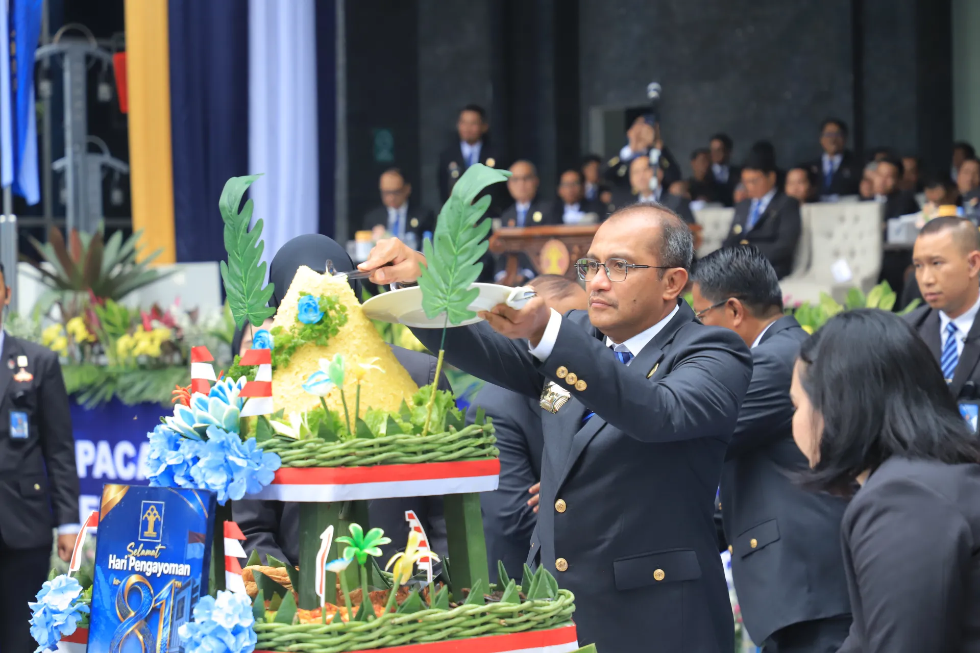 Rangkaian Upacara Peringatan Hari Pengayoman ke-81