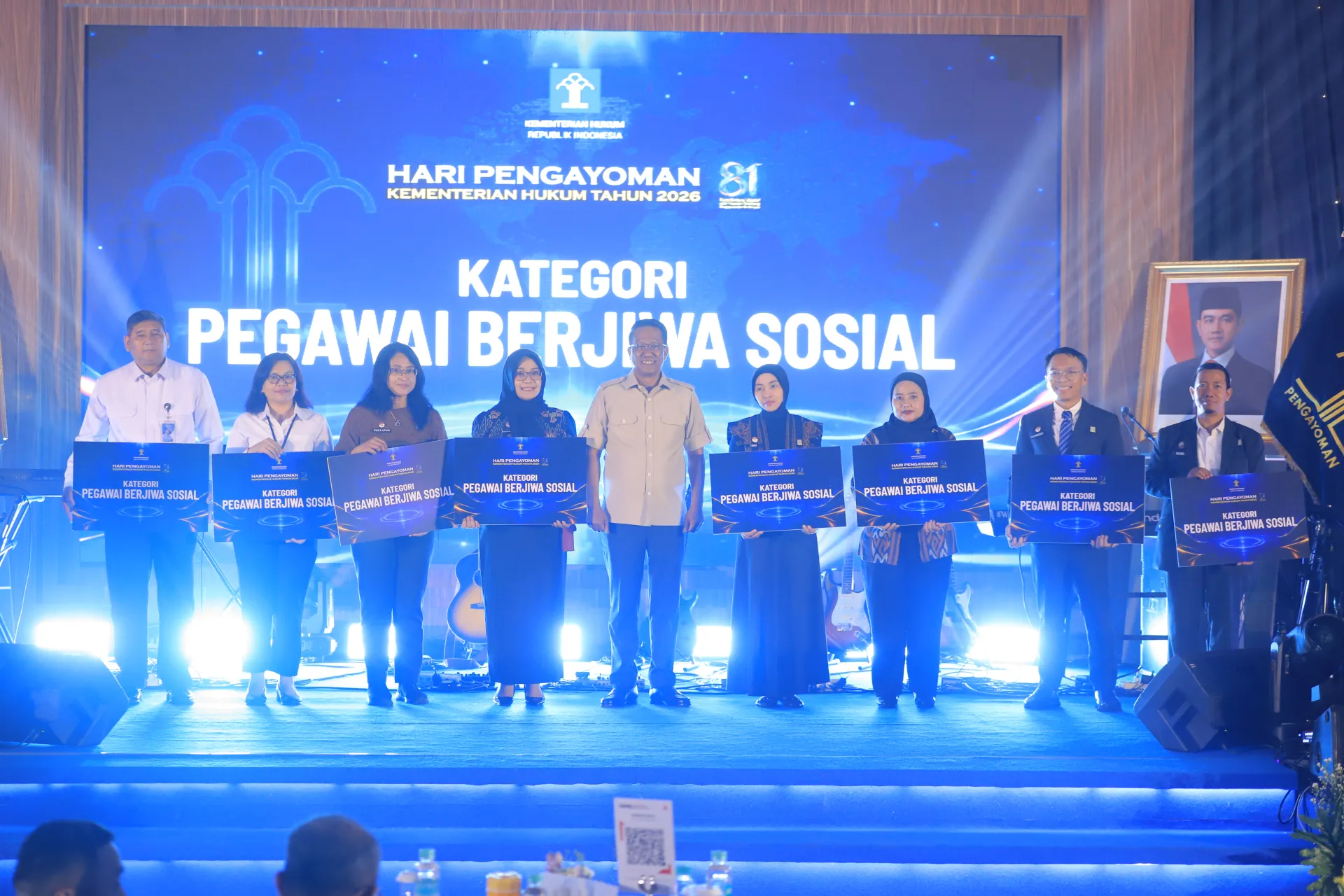 Rangkaian Upacara Peringatan Hari Pengayoman ke-81