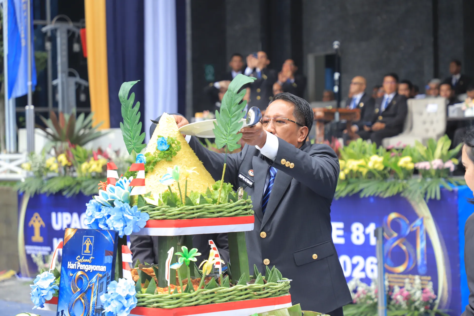 Rangkaian Upacara Peringatan Hari Pengayoman ke-81