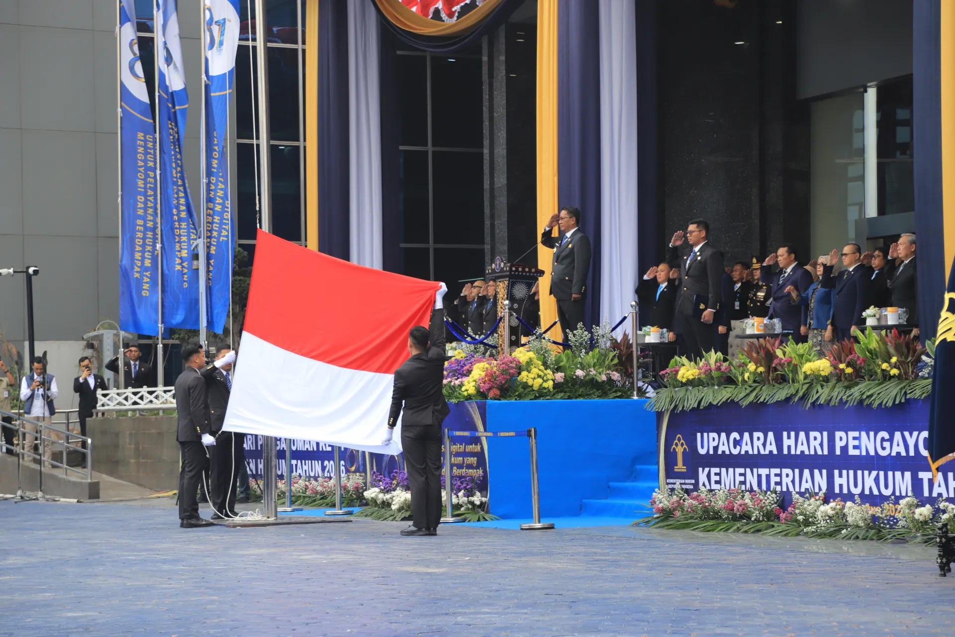 Rangkaian Upacara Peringatan Hari Pengayoman ke-81
