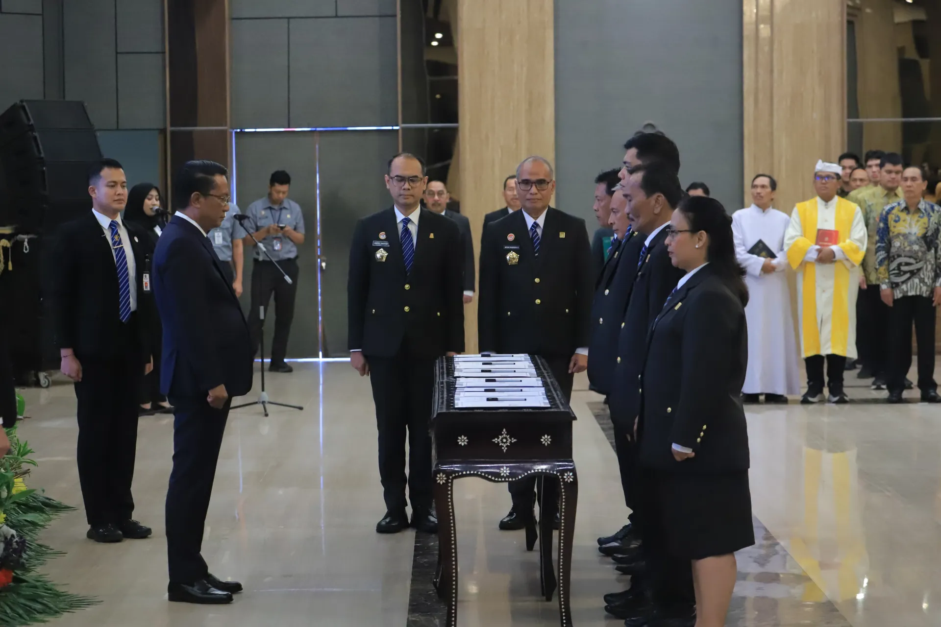 Pelantikan Pimpinan Tinggi Kementerian Hukum