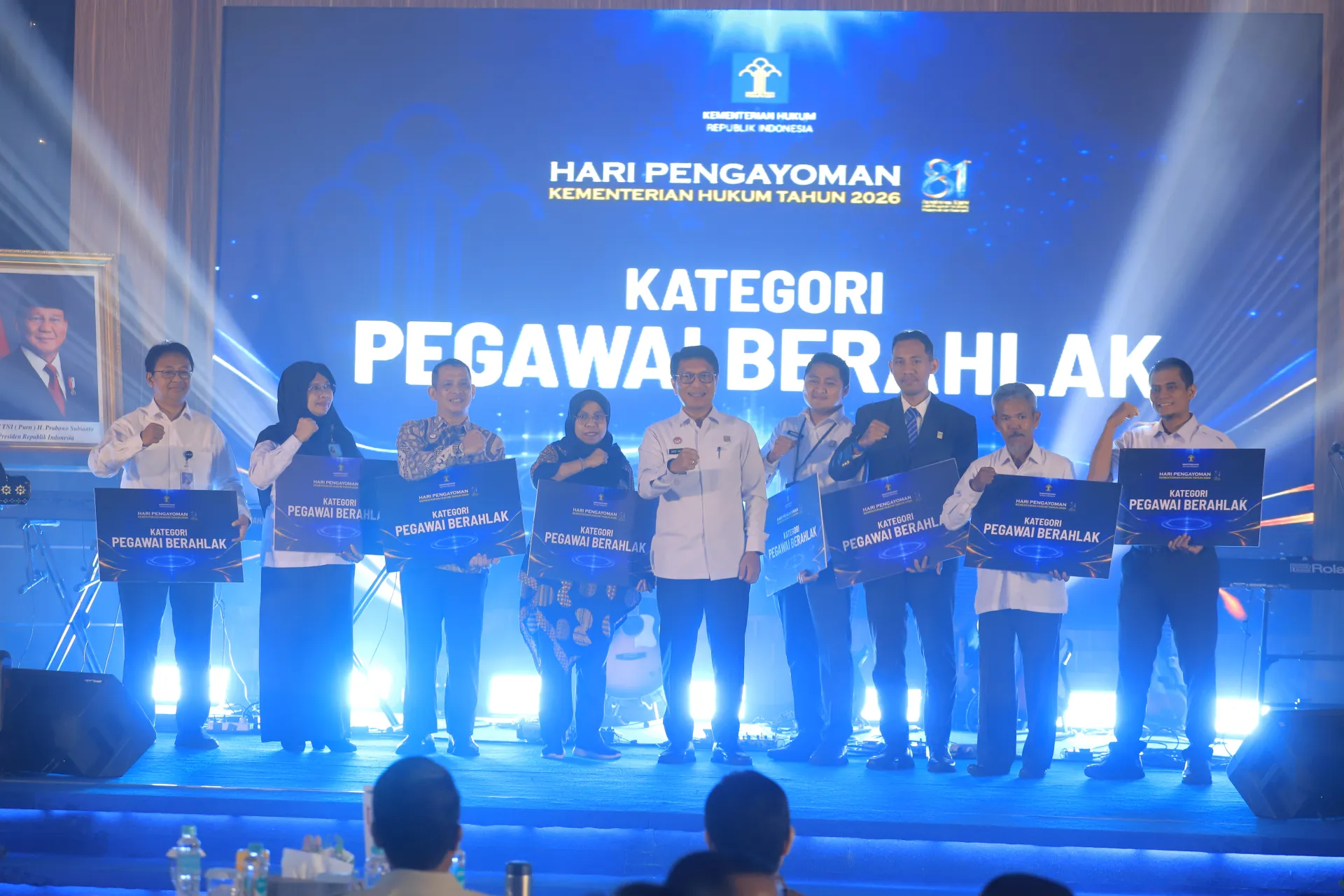 Rangkaian Upacara Peringatan Hari Pengayoman ke-81