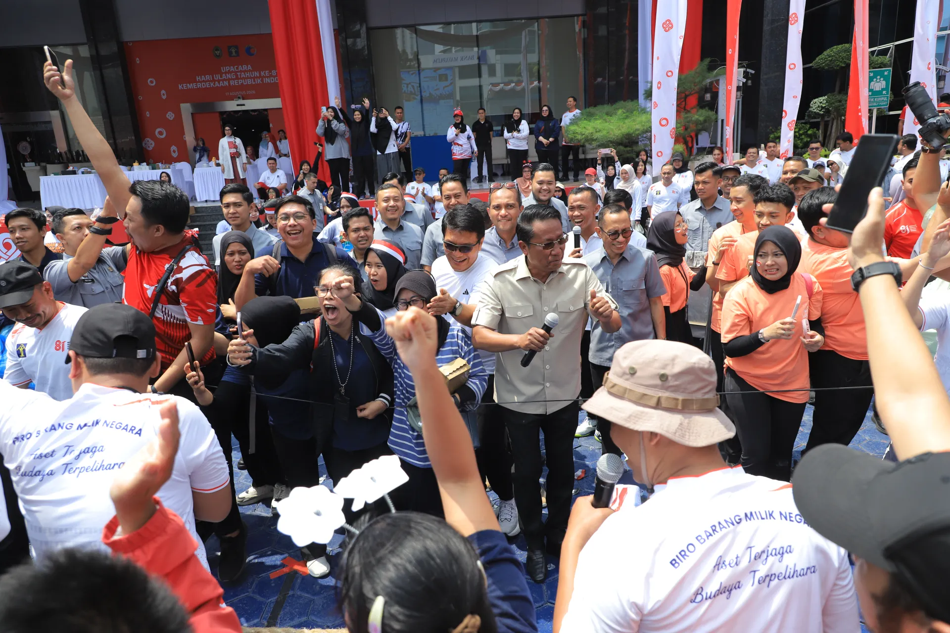 Semarak perayaan HUT ke-81 Kemerdekaan RI