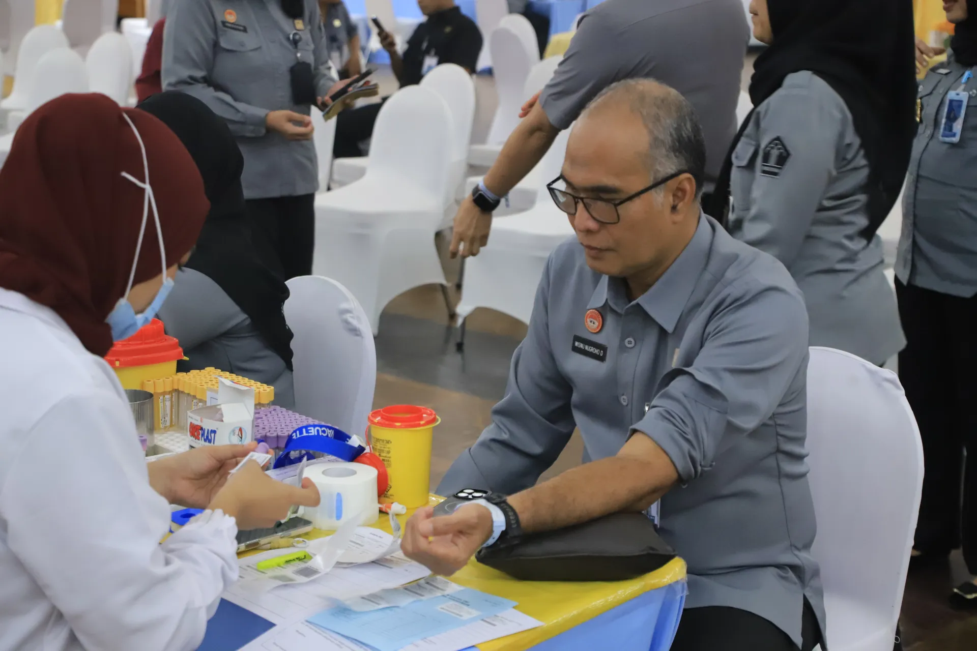 Medical Check-Up (MCU) bagi pegawai BPSDM Hukum