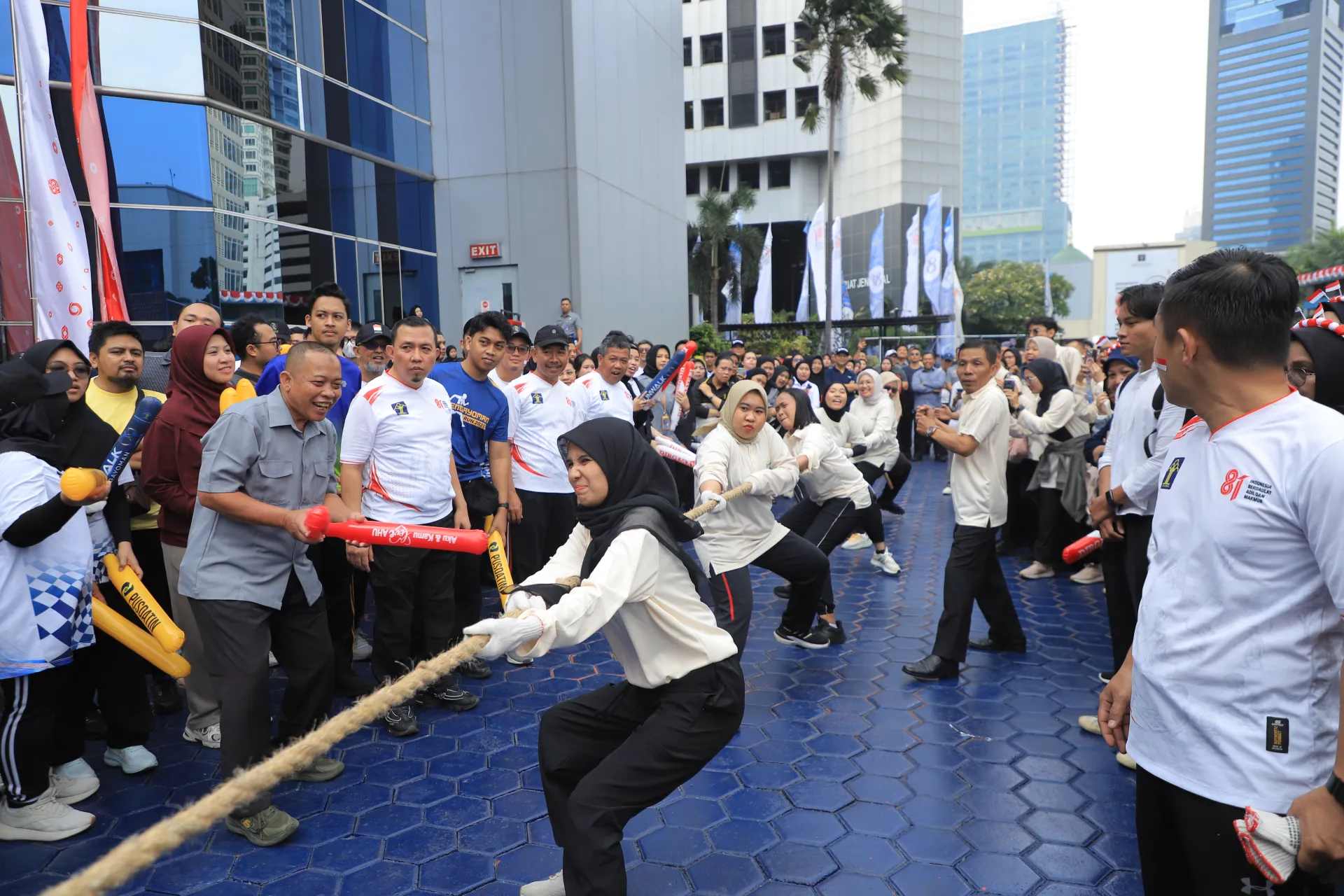 Semarak perayaan HUT ke-81 Kemerdekaan RI