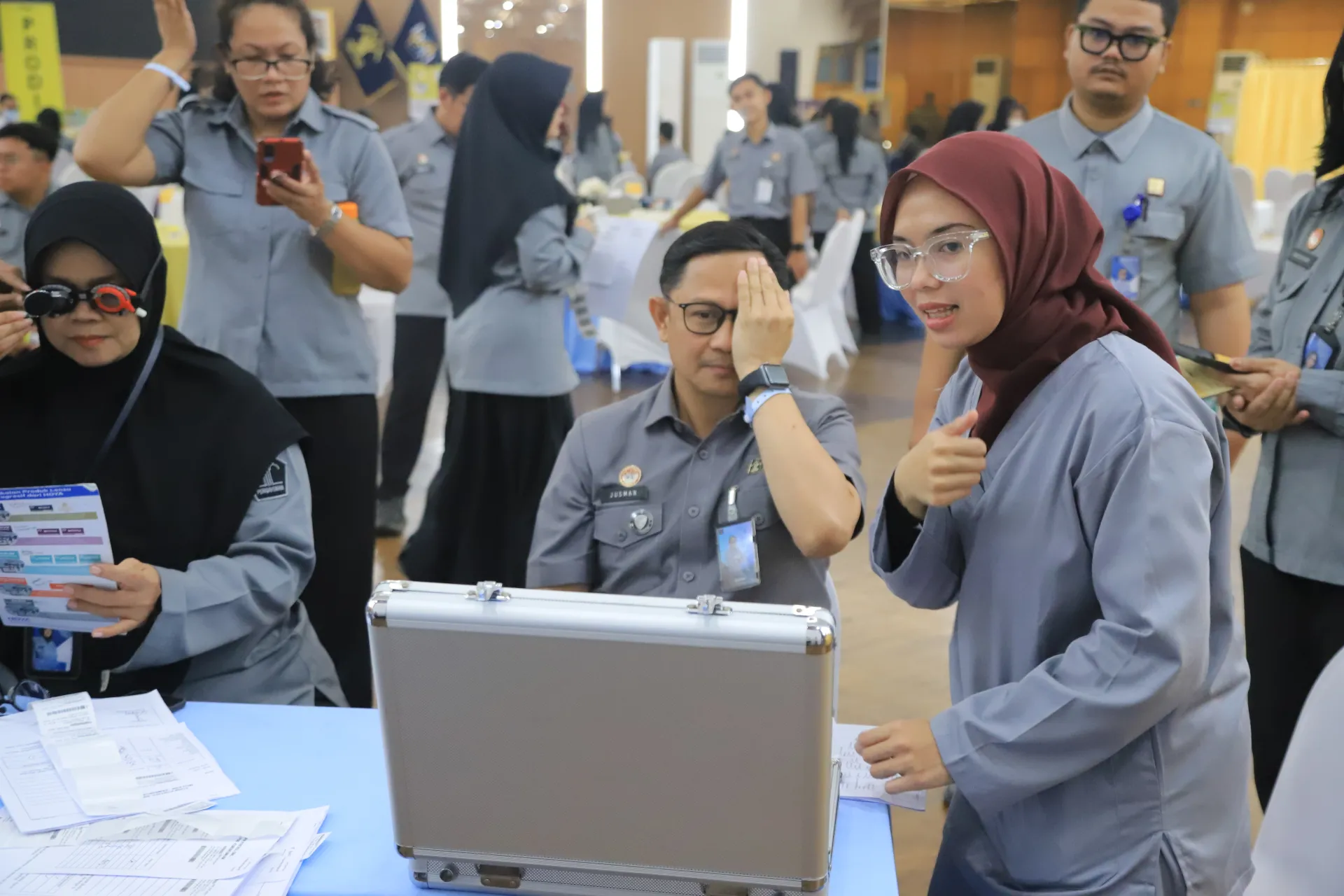 Medical Check-Up (MCU) bagi pegawai BPSDM Hukum