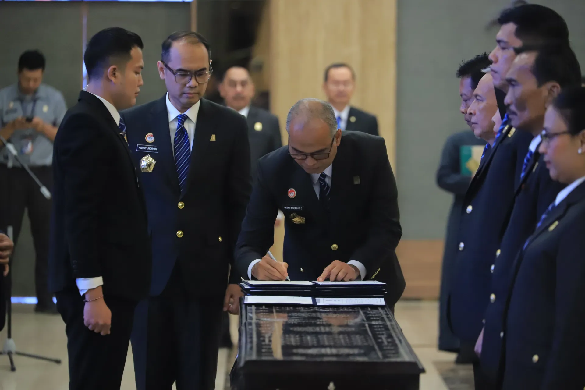 Pelantikan Pimpinan Tinggi Kementerian Hukum
