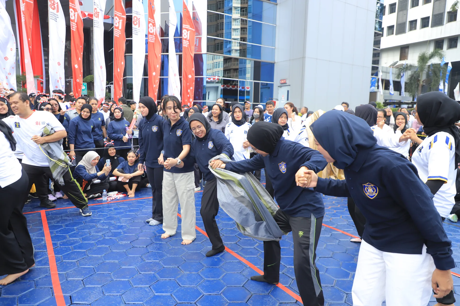 Semarak perayaan HUT ke-81 Kemerdekaan RI