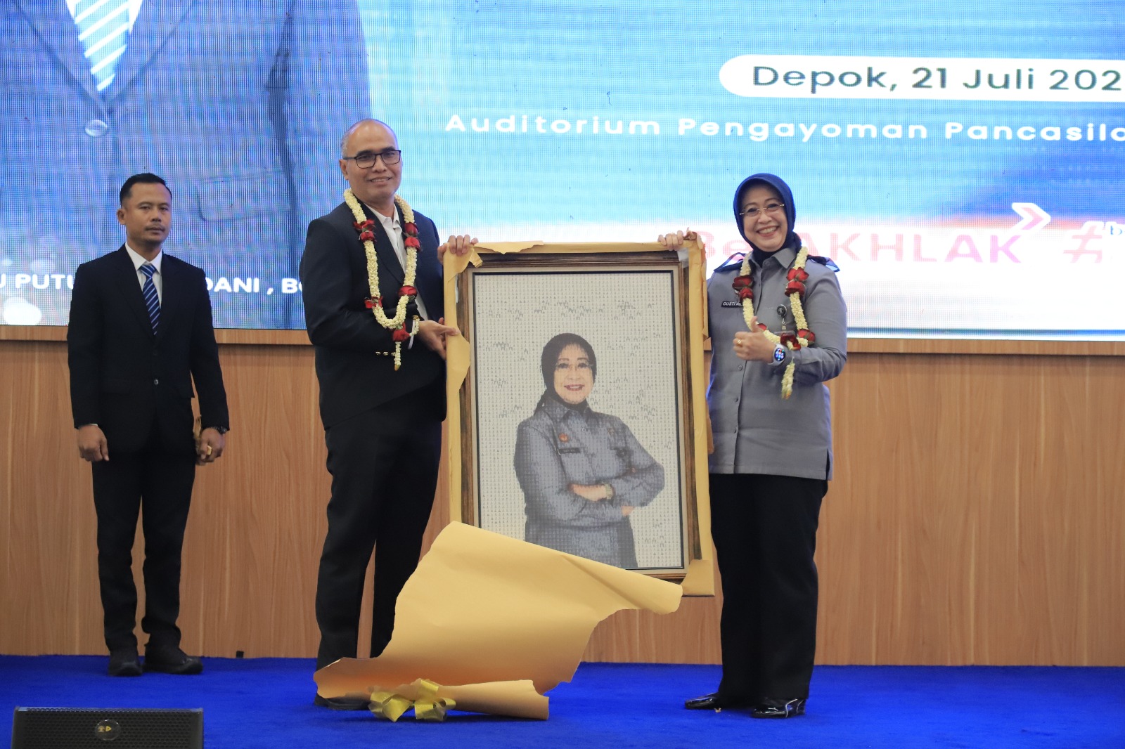 pisah sambut kepala BPSDM Hukum