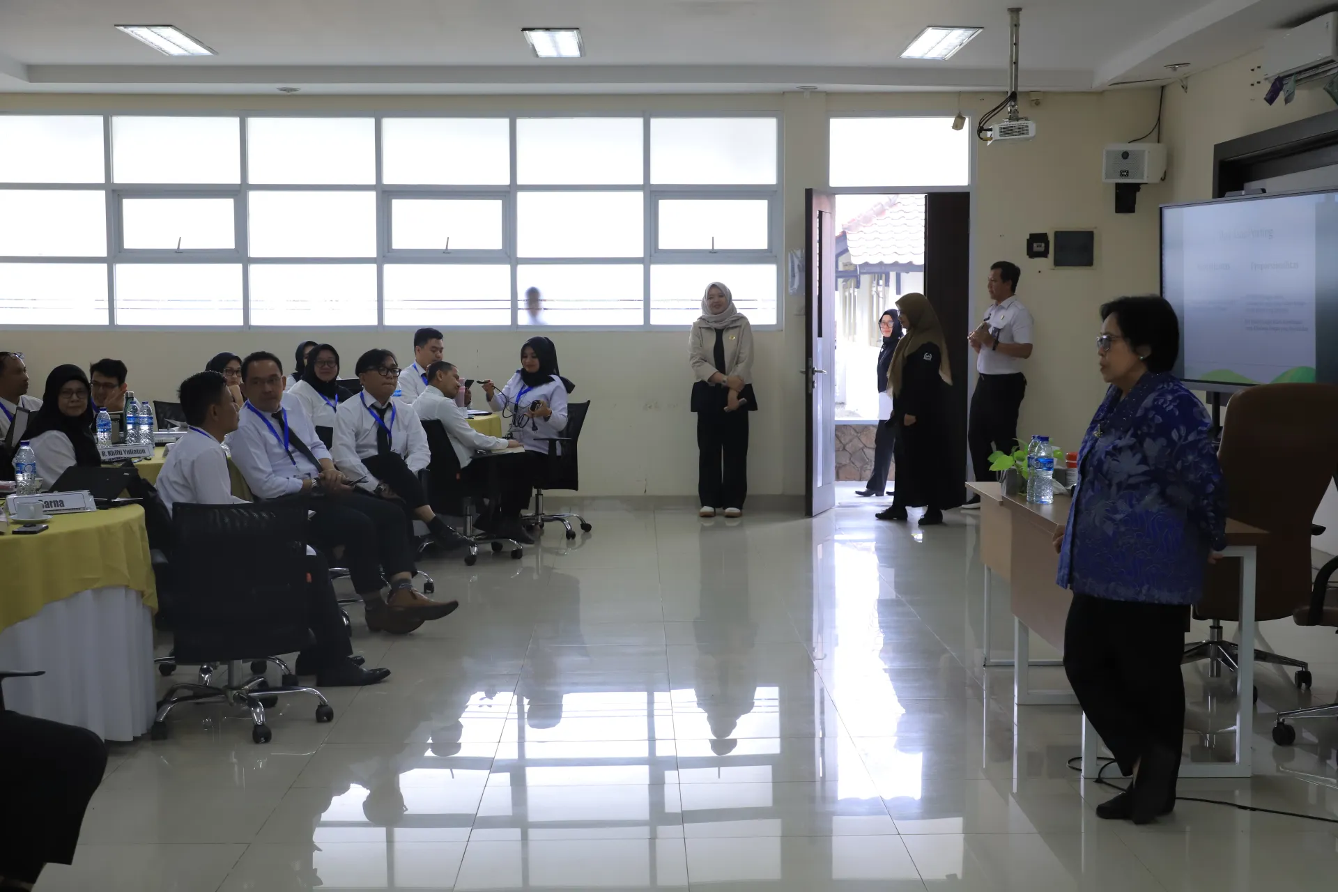 Visitasi Akreditasi Lembaga Pelatihan Oleh LAN
