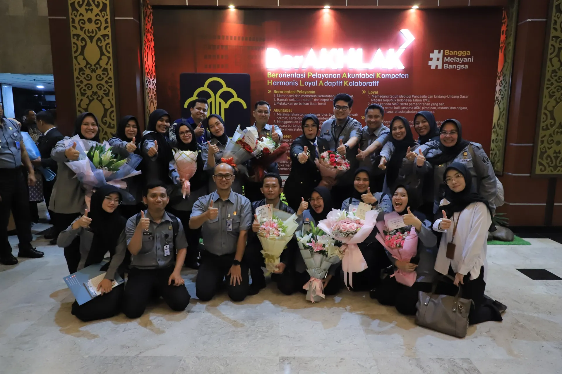 Pelantikan Pimpinan Tinggi Kementerian Hukum