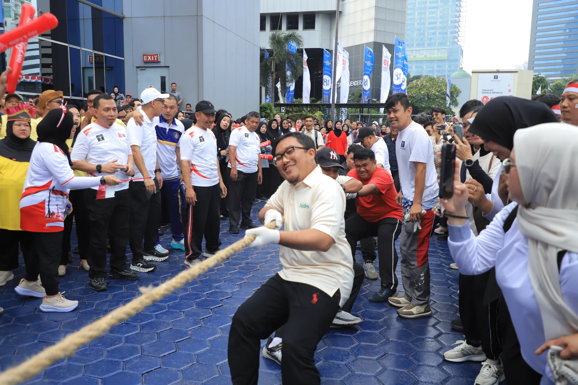 Semarak perayaan HUT ke-81 Kemerdekaan RI