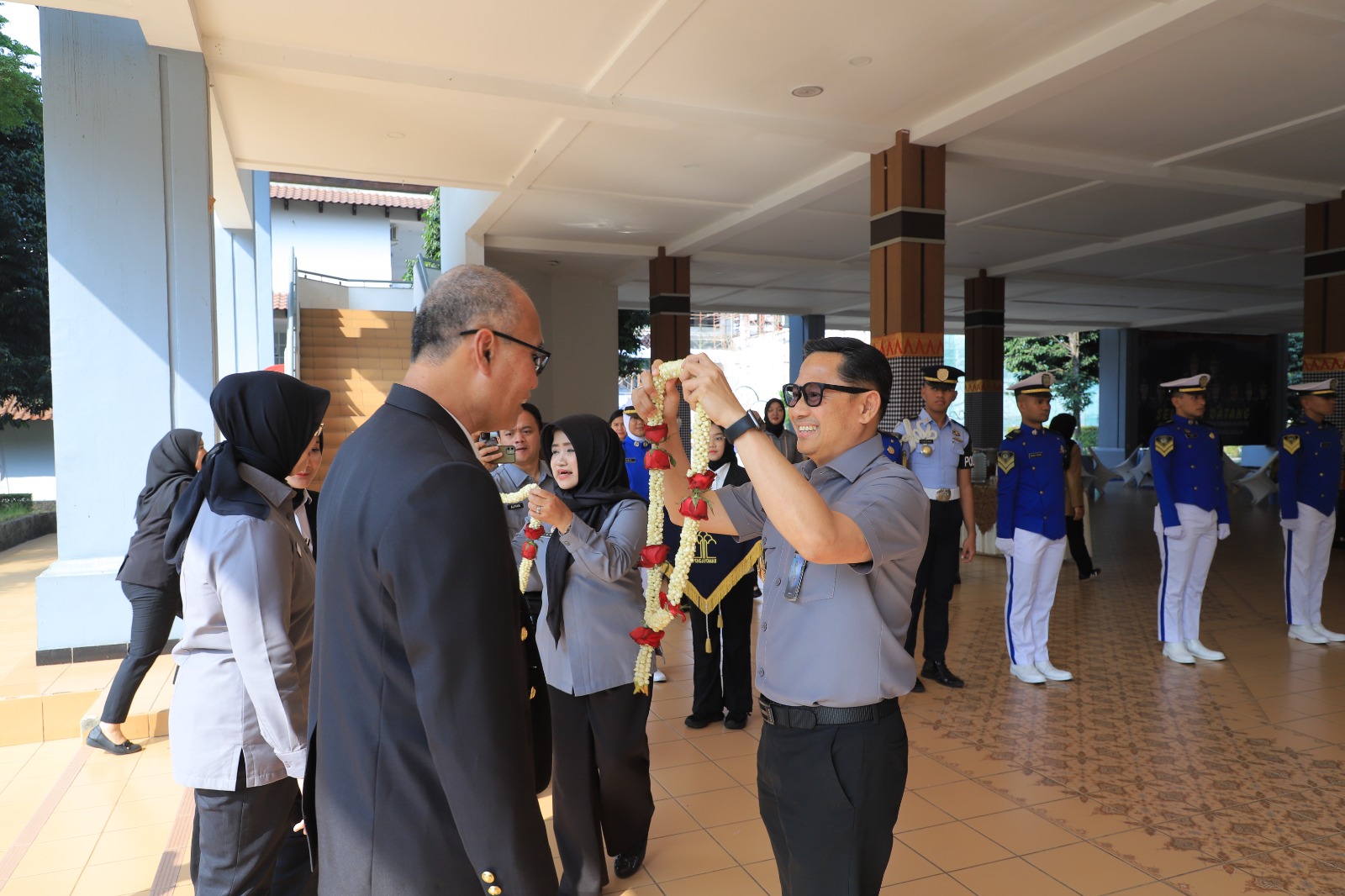 pisah sambut kepala BPSDM Hukum