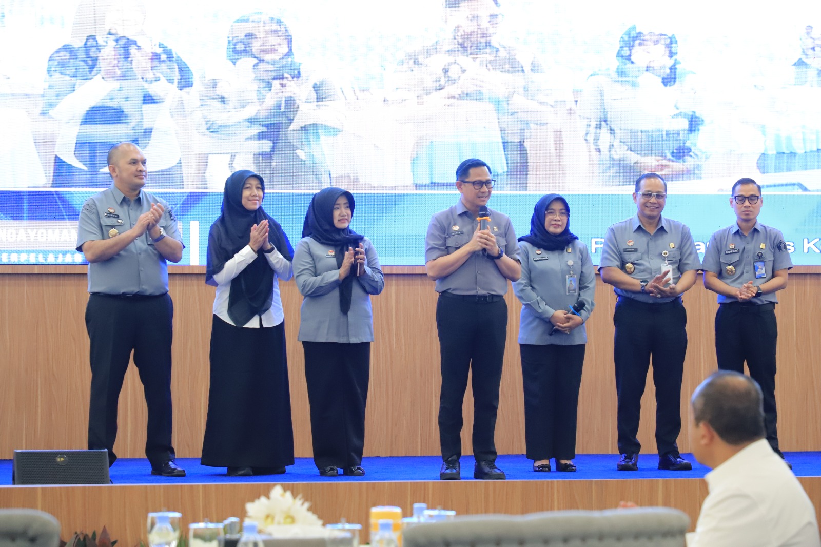 pisah sambut kepala BPSDM Hukum
