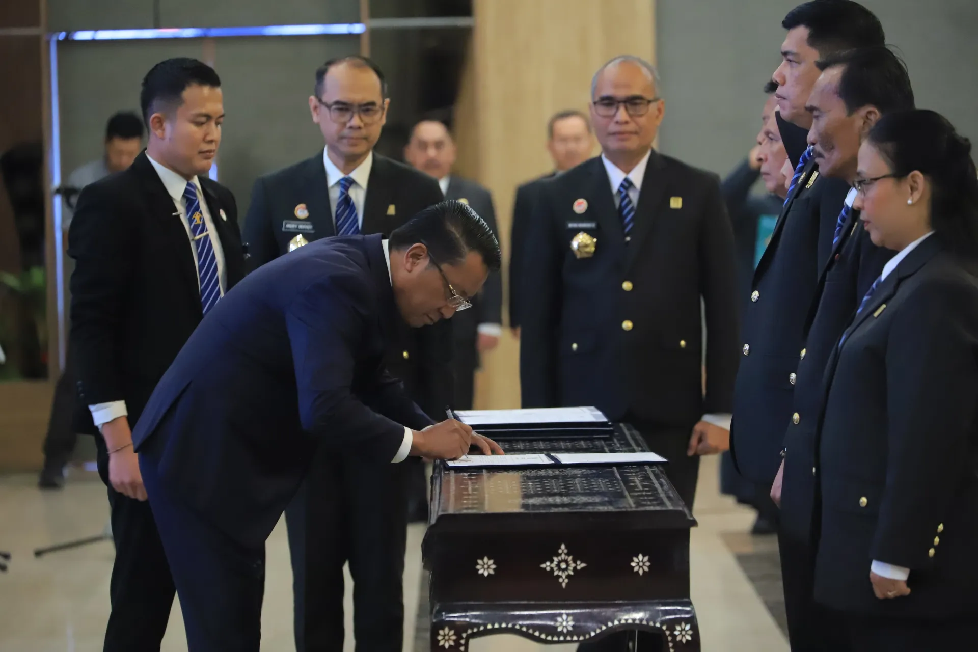 Pelantikan Pimpinan Tinggi Kementerian Hukum