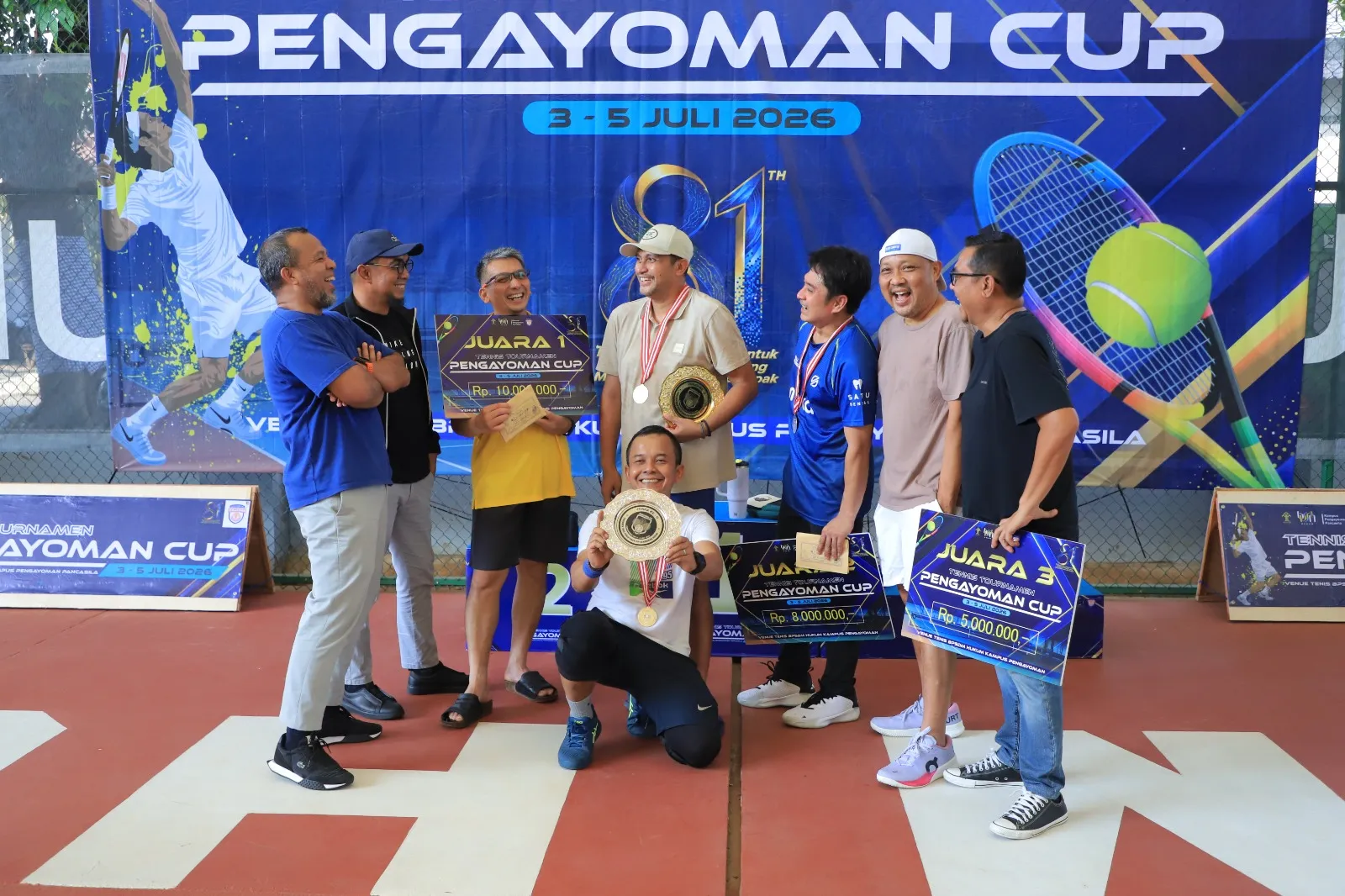 Turnament Tenis Pengayoman CUP 81