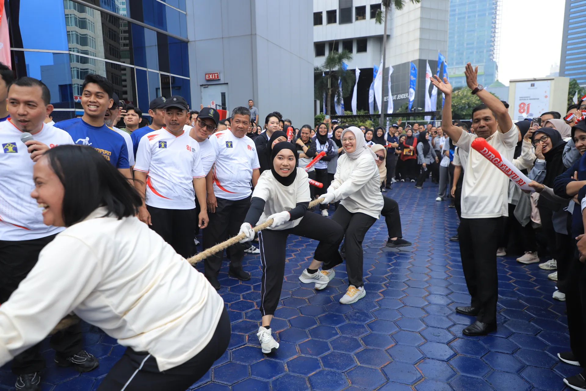 Semarak perayaan HUT ke-81 Kemerdekaan RI