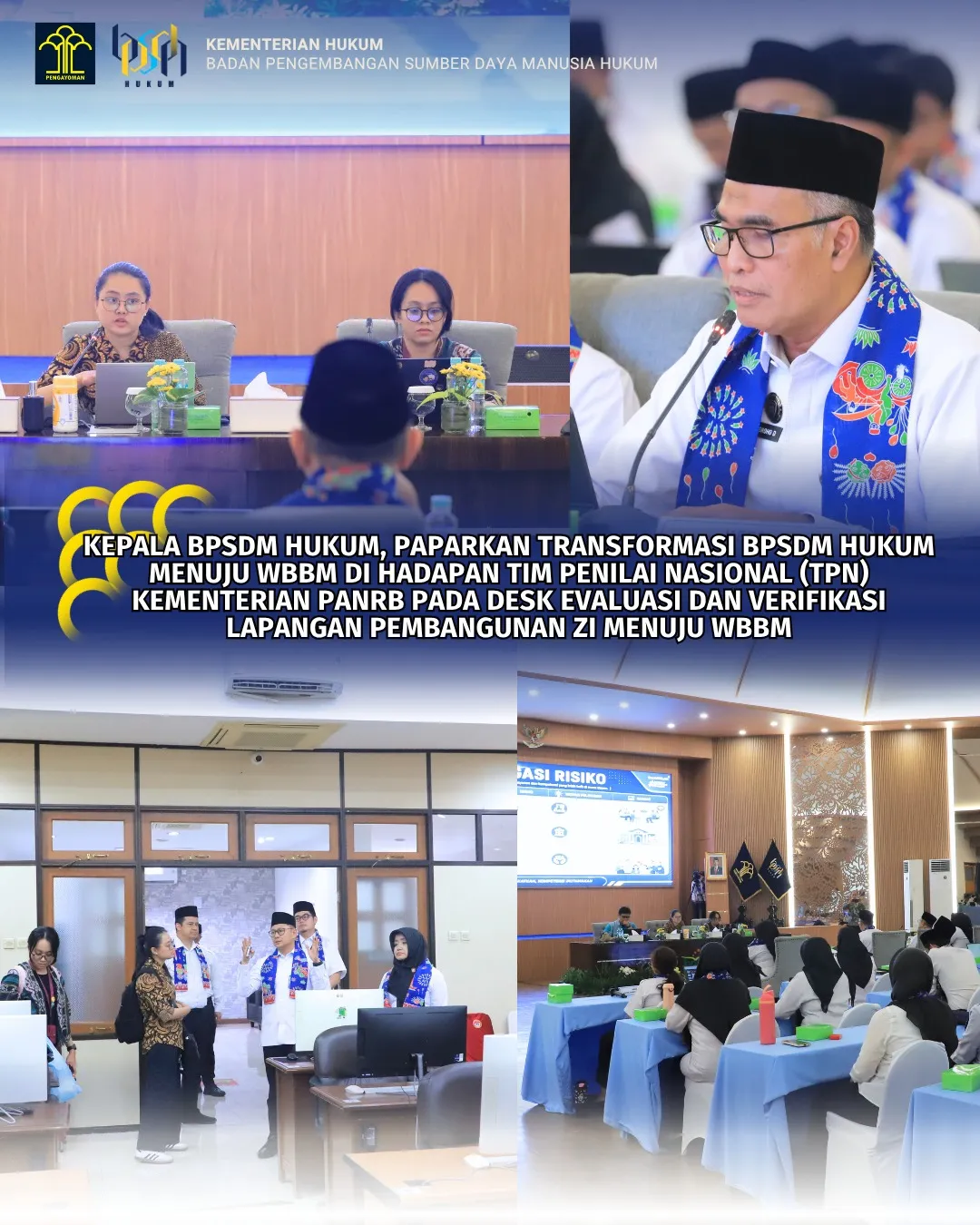 Kegiatan Kepala BPSDM Hukum Jum'at 4 Agustus 2026
