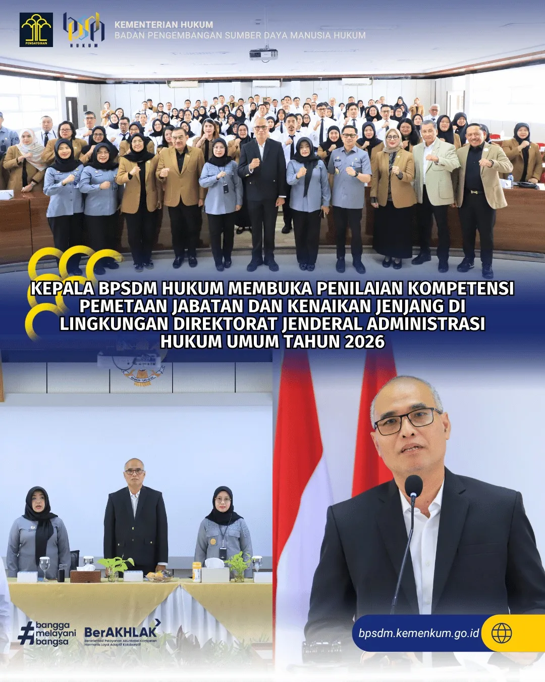 Kegiatan Kepala BPSDM Hukum Selasa 21 Juli 2026