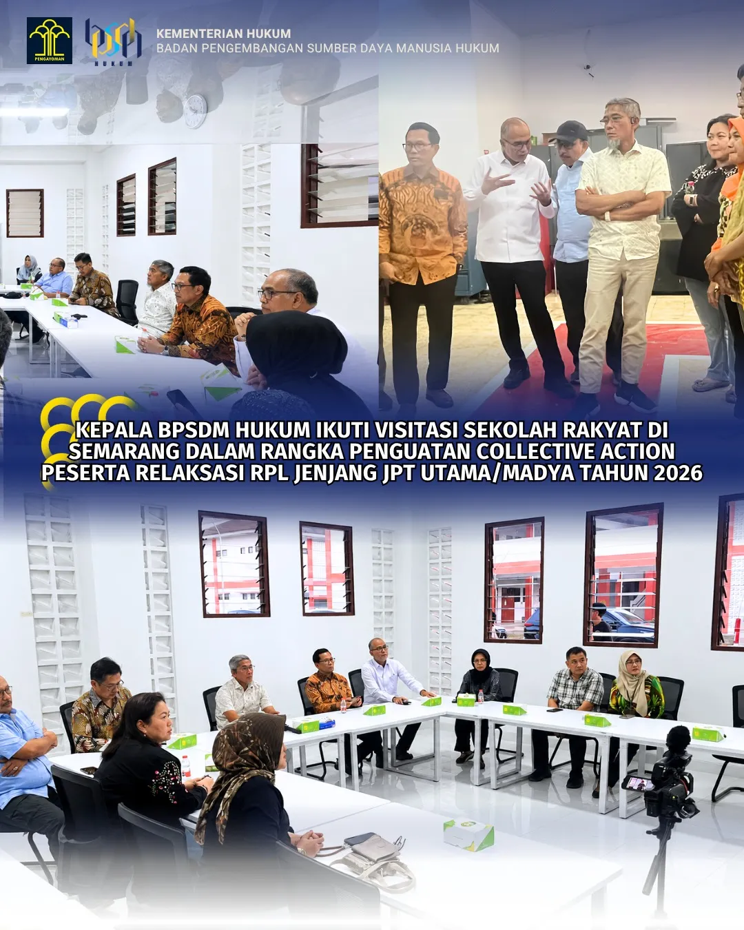 Kegiatan Kepala BPSDM Hukum Sabtu 5 September 2026