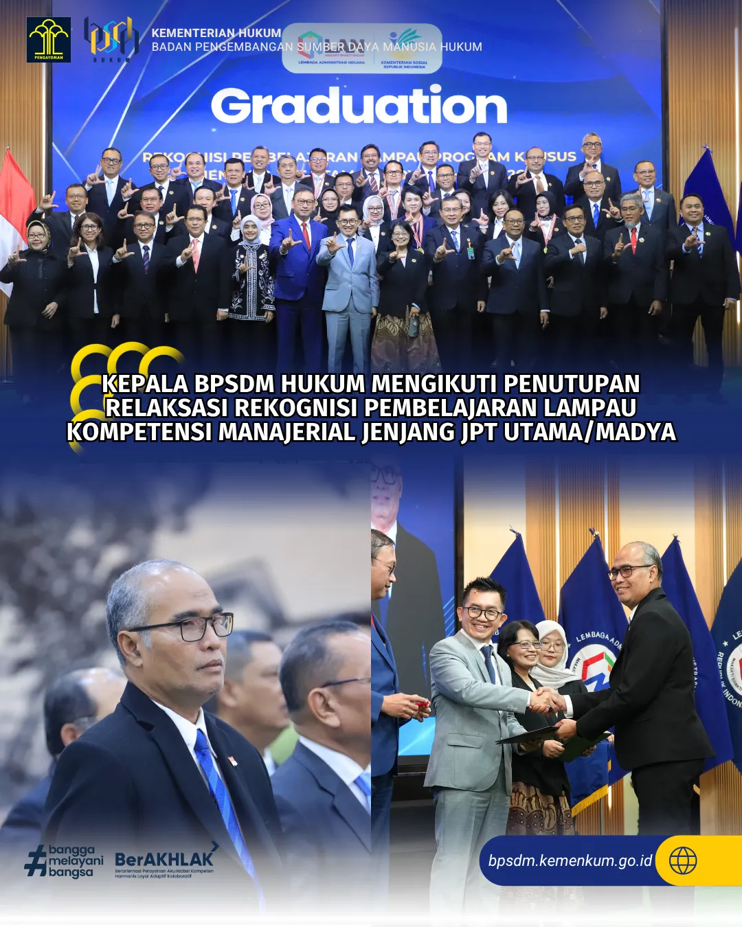 Kegiatan Kepala BPSDM Hukum Selasa 15 September 2026