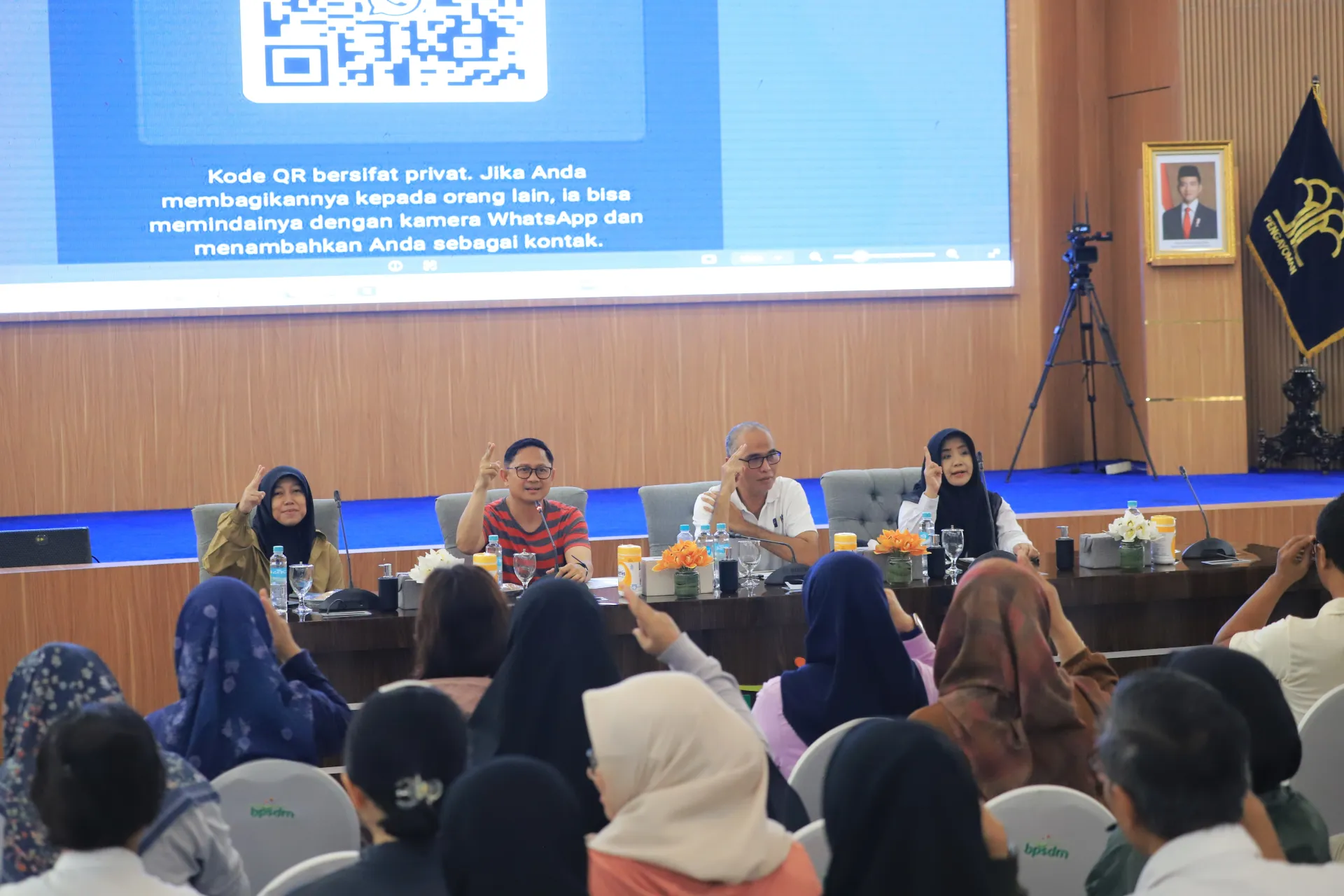 Ruang Aspirasi Pegawai, Kepala BPSDM Hukum Buka Ruang Dialog untuk Penguatan Kinerja