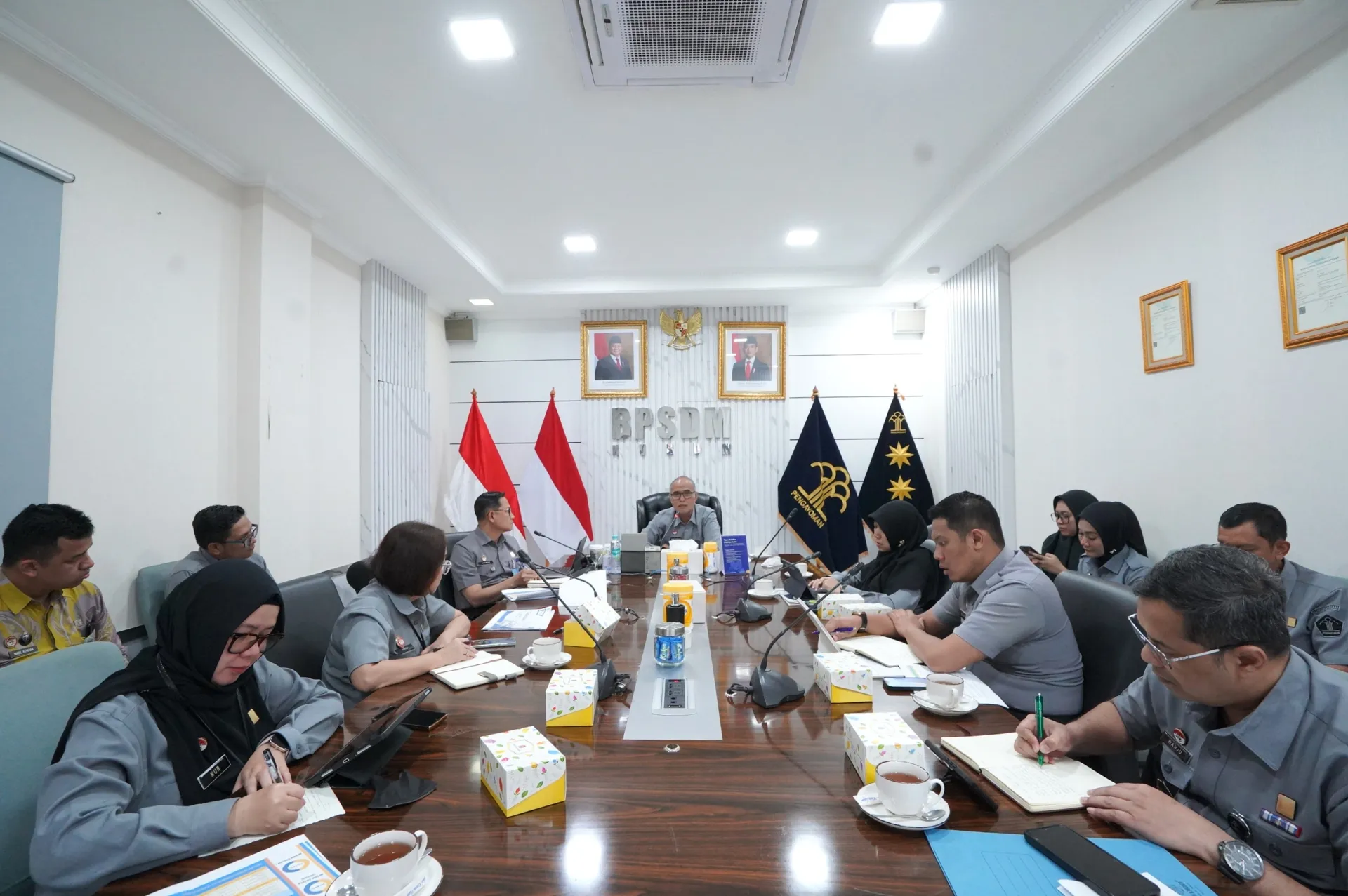 BPSDM Hukum Evaluasi Kinerja untuk Perkuat Pengembangan Kompetensi SDM Hukum