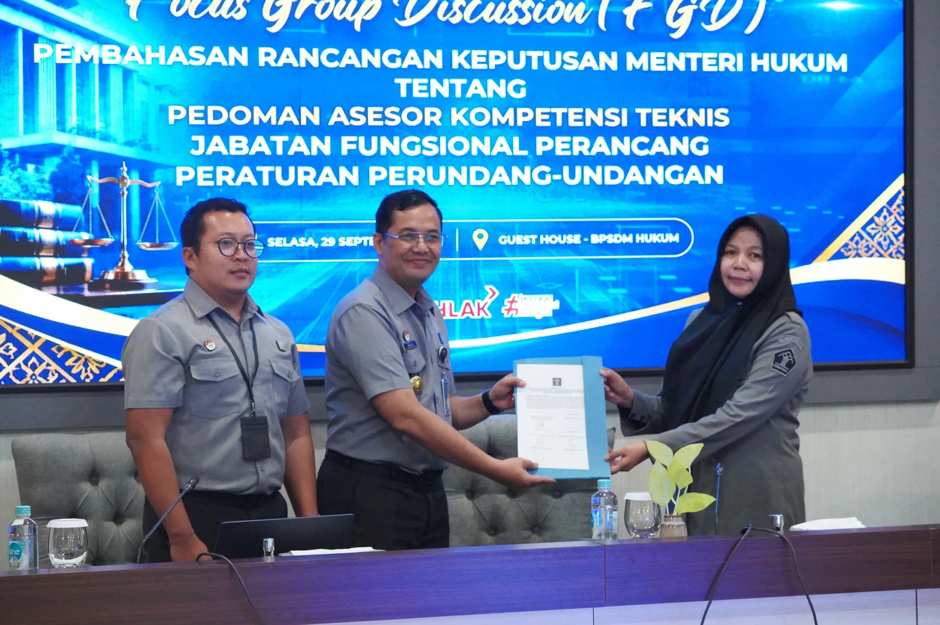Perkuat Asesor, BPSDM Hukum Dorong Uji Kompetensi Perancang PUU yang Profesional