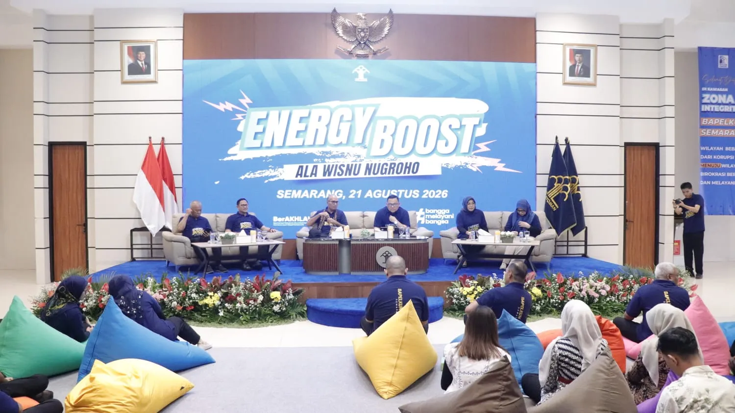 Energi Positif untuk Kinerja Berdampak, Wisnu Nugroho Motivasi Jajaran Bapelkum Semarang