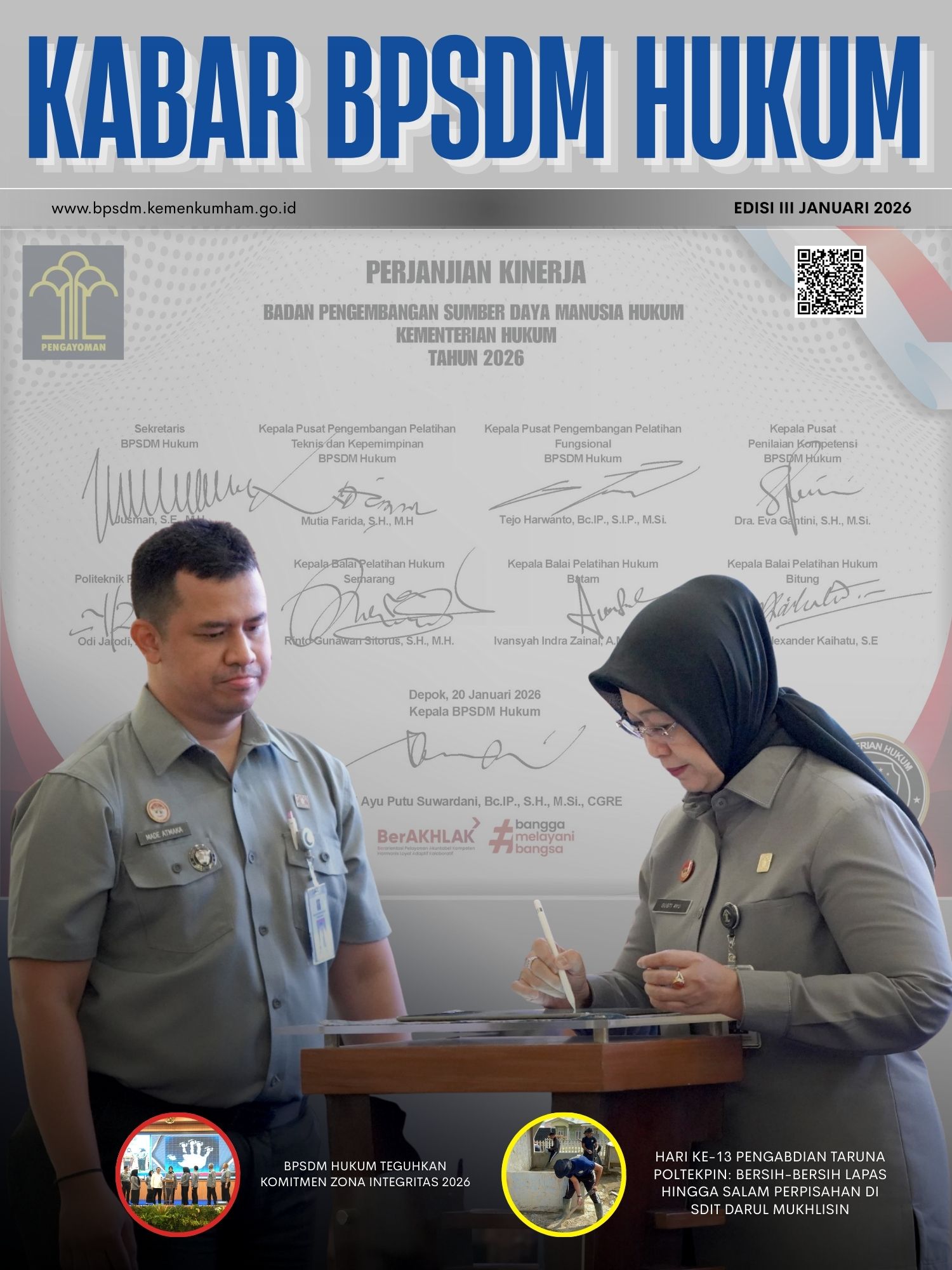 Majalah BPSDM Hukum Edisi III Januari Tahun 2026