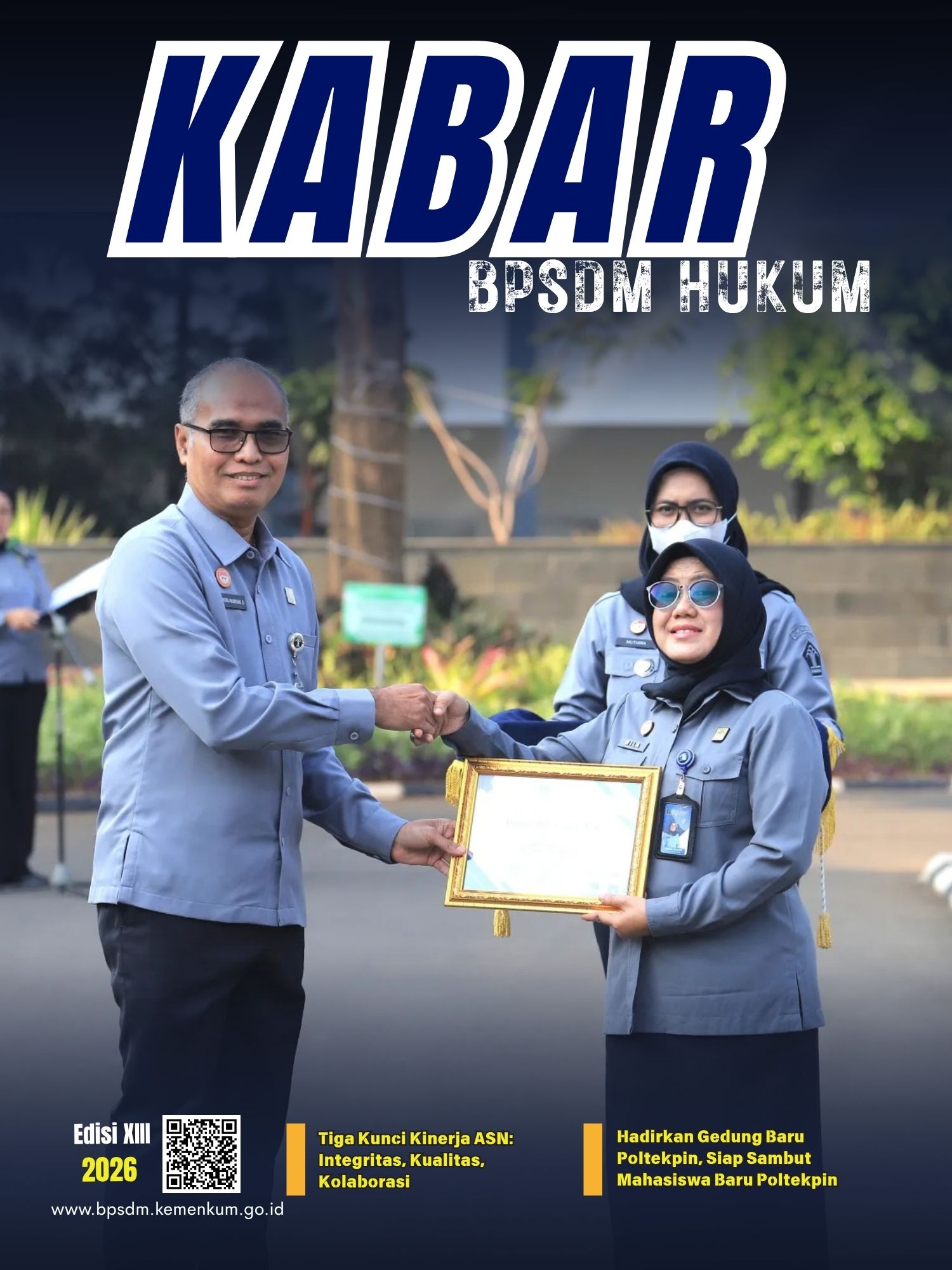 Sampul Majalah BPSDM Hukum Edisi XIII tahun 2026
