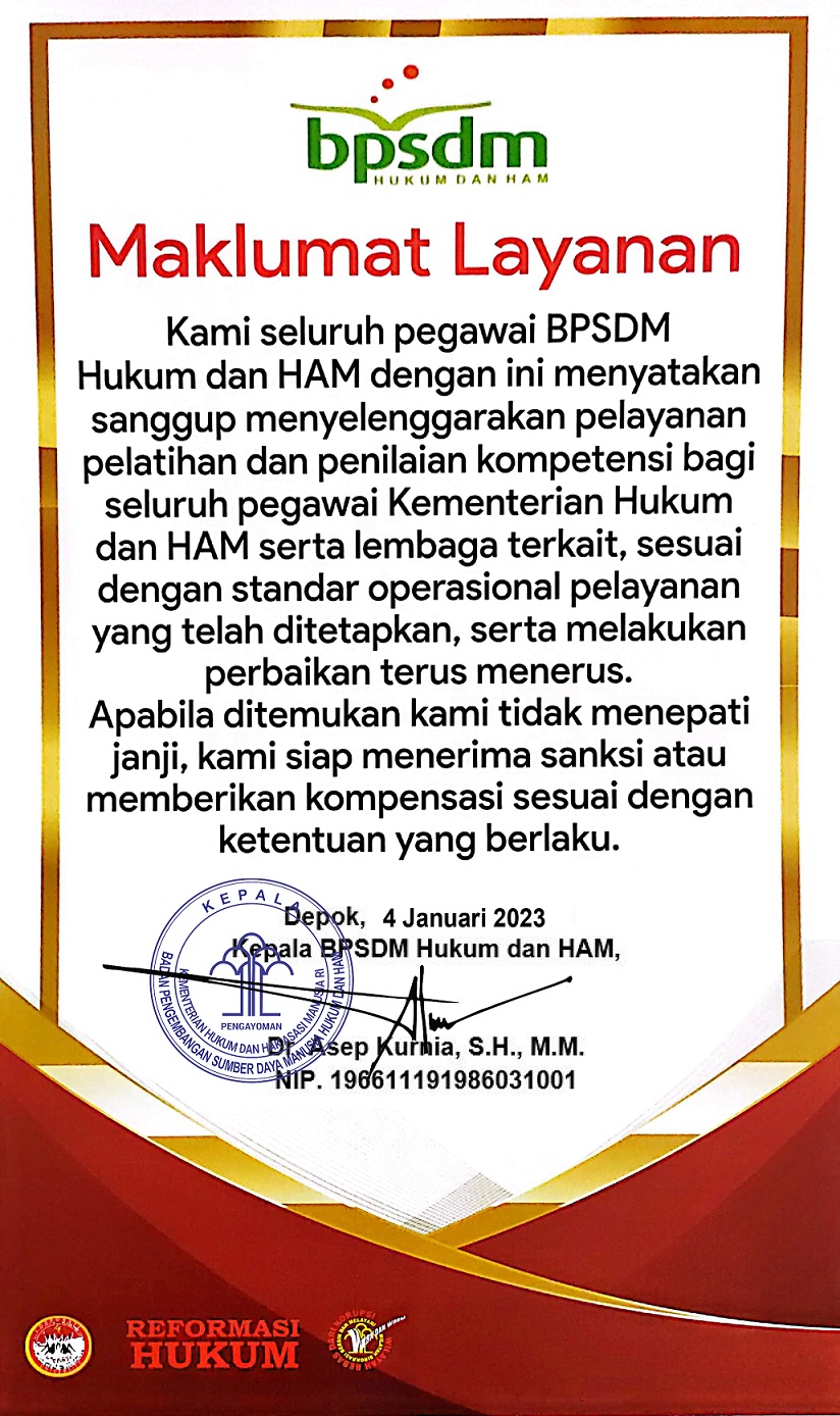 Maklumat Pelayanan 2023