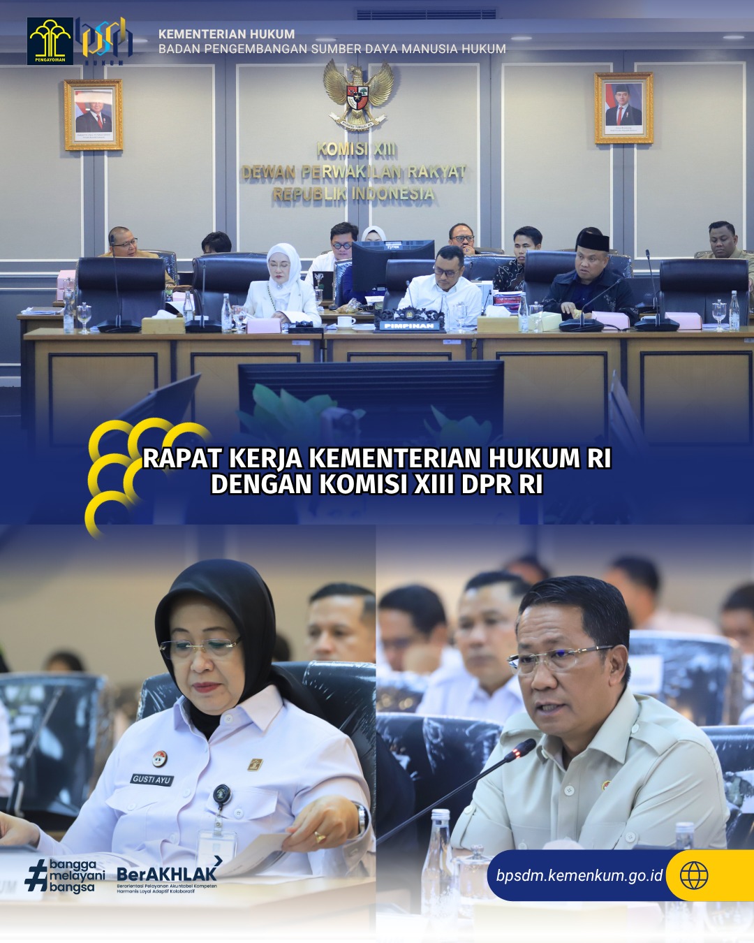 Kegiatan Kepala BPSDM Hukum Rabu 17 Juni 2026