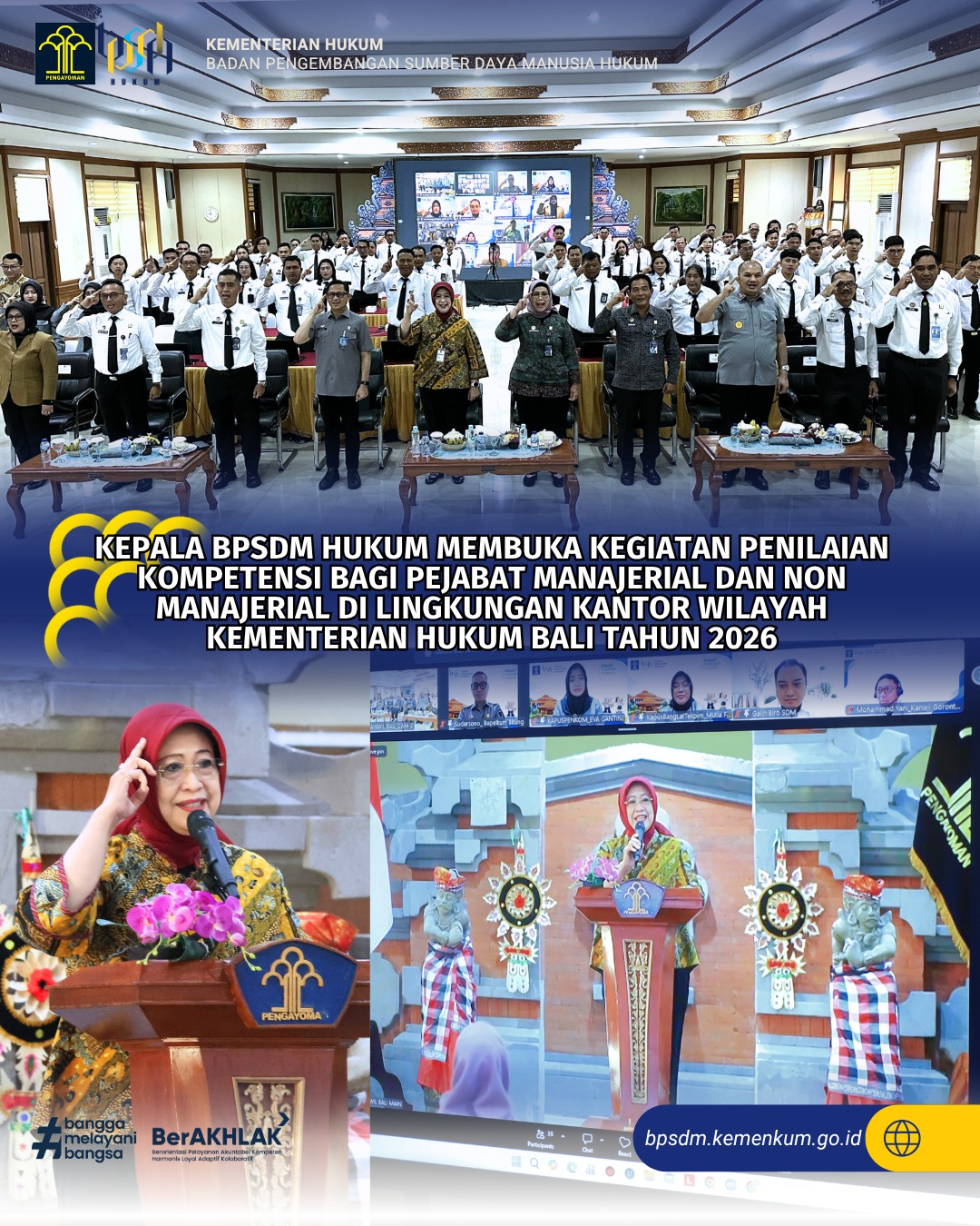 Kegiatan Kepala BPSDM Hukum Selasa 07 Juli 2026