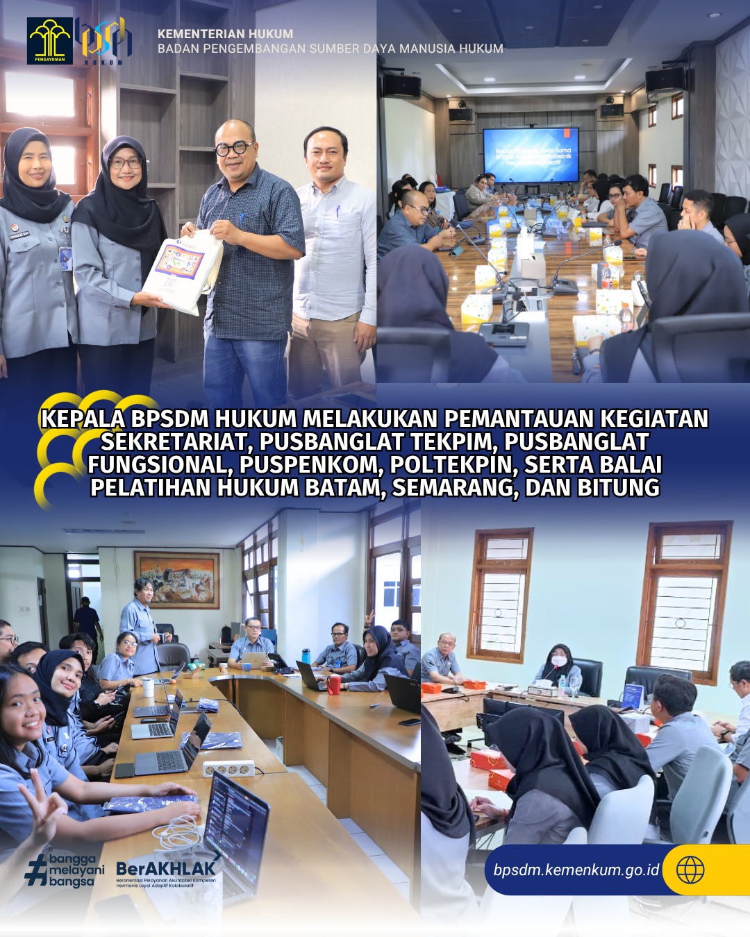 Kegiatan Kepala BPSDM Hukum Selasa 07 Juli 2026