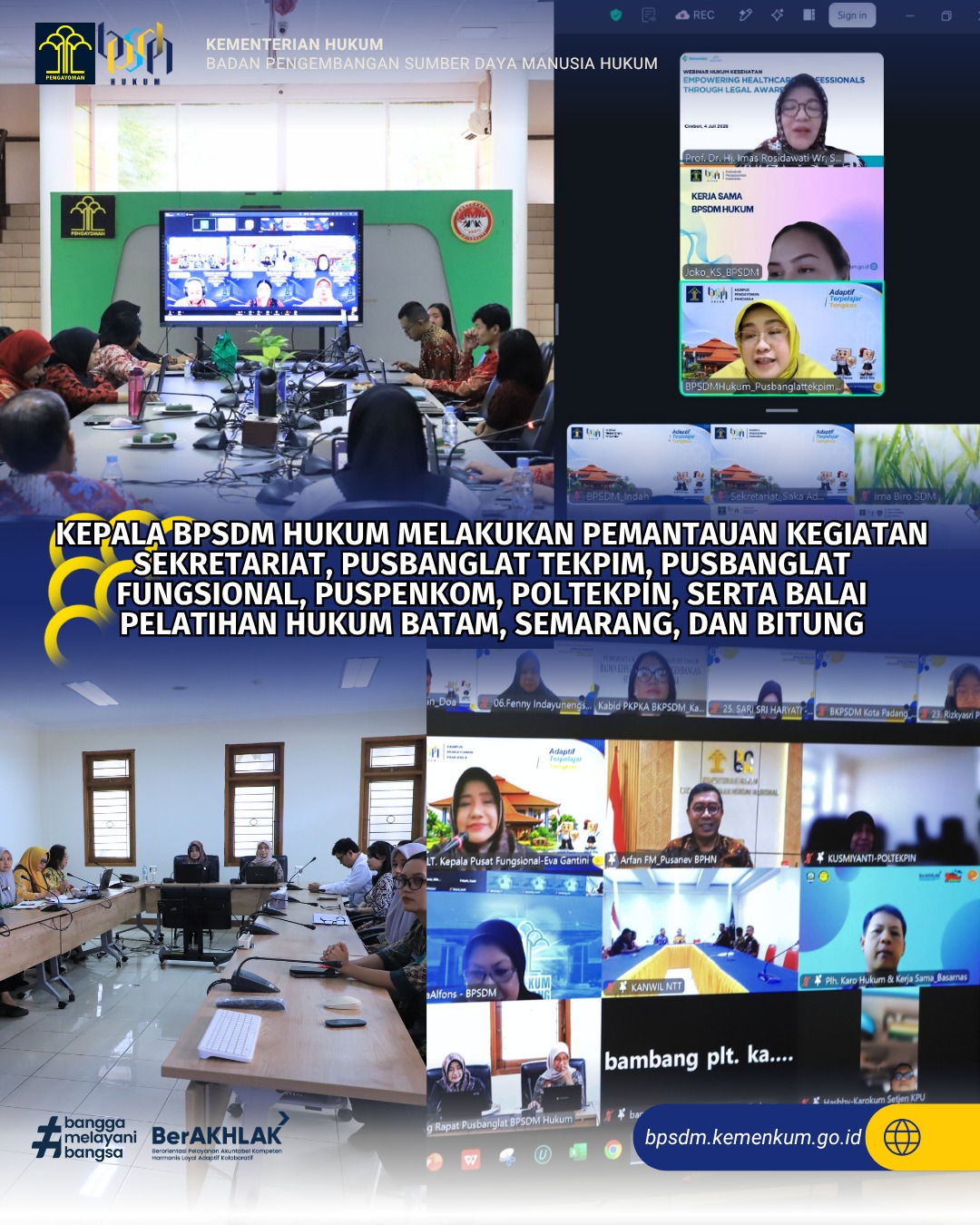 Kegiatan Kepala BPSDM Hukum Kamis 09 Juli 2026