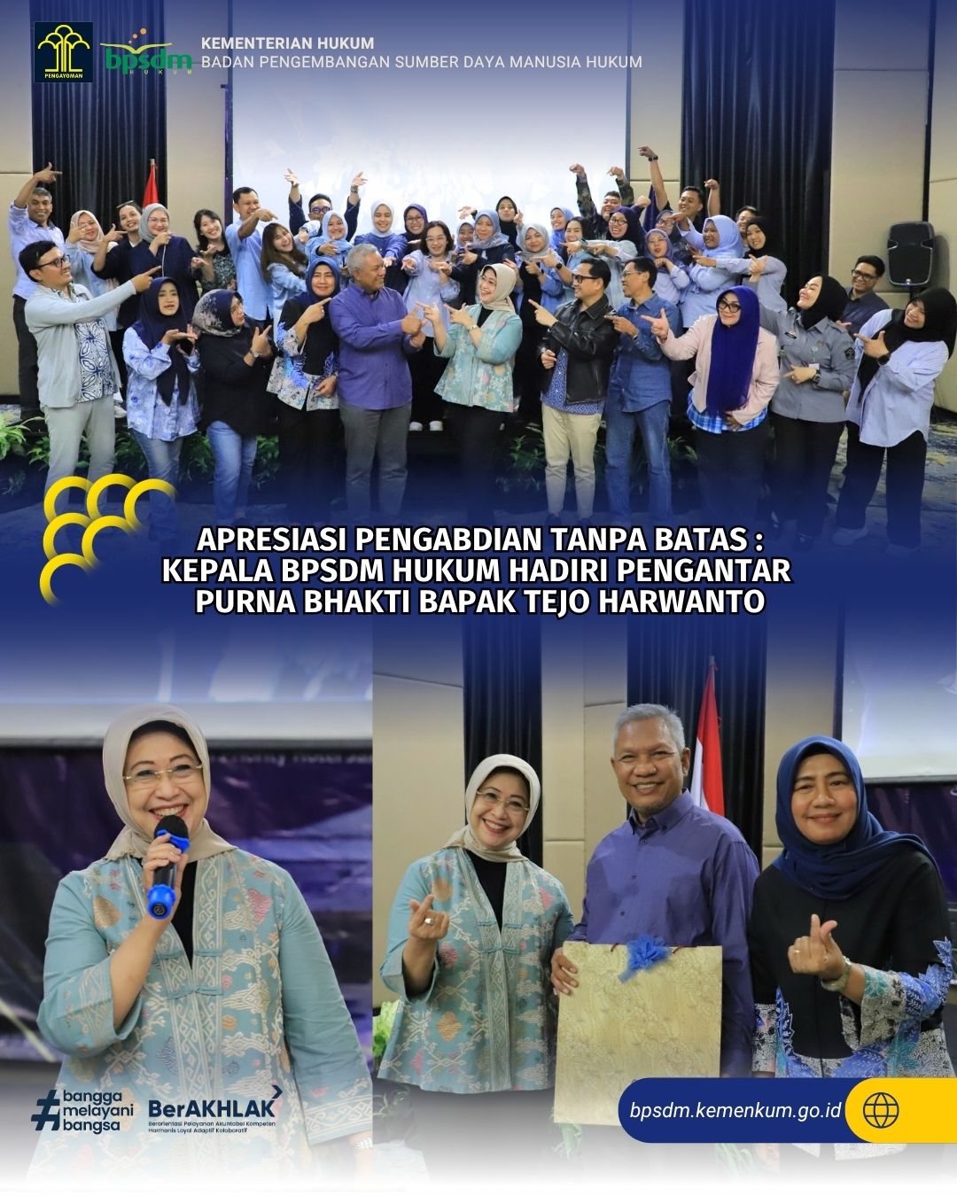 Kegiatan Kepala BPSDM Hukum, Selasa 31 Maret 2026