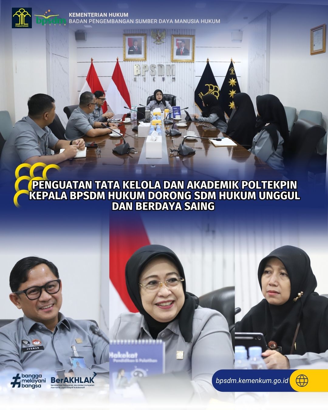 Kegiatan Kepala BPSDM Hukum, Selasa 31 Maret 2026