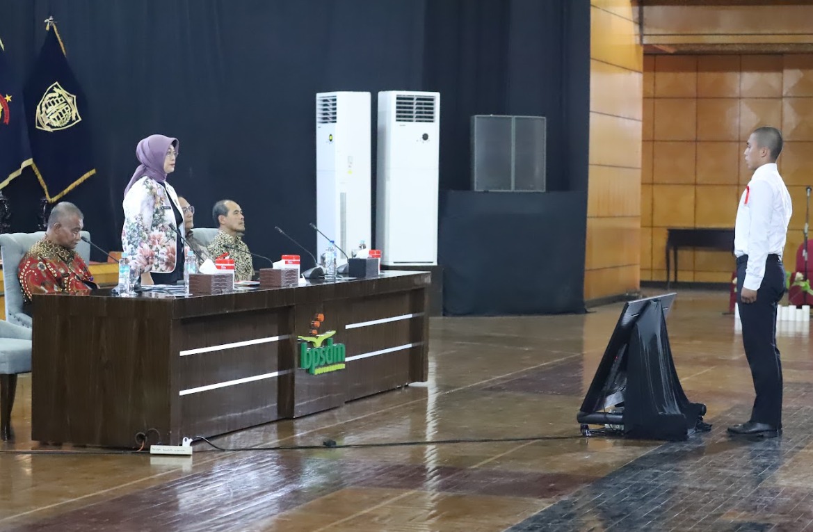 Pengarahan Kepala BPSDM kepada Calon Taruna